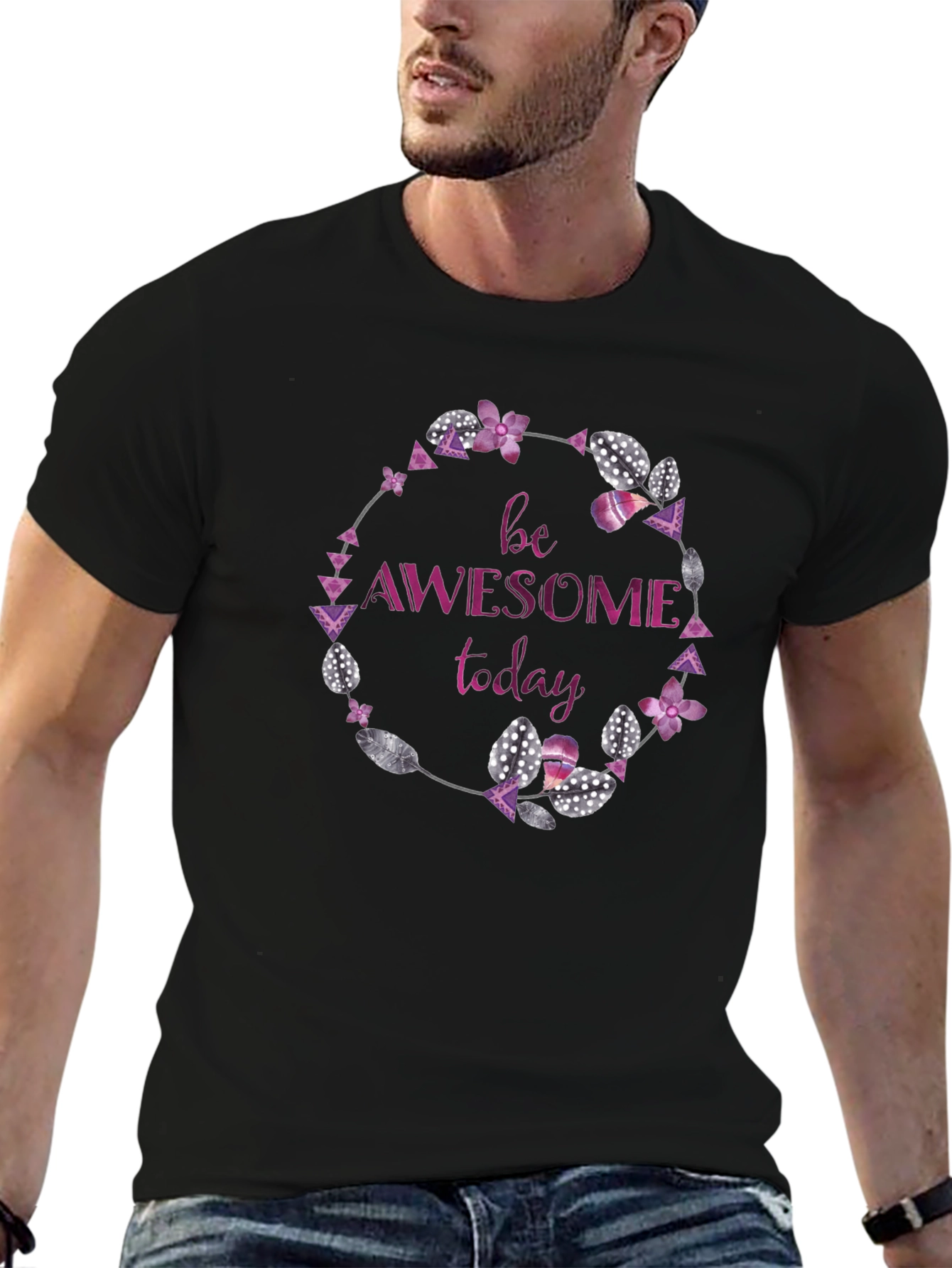 Be Awesome Today Graphic Tee
