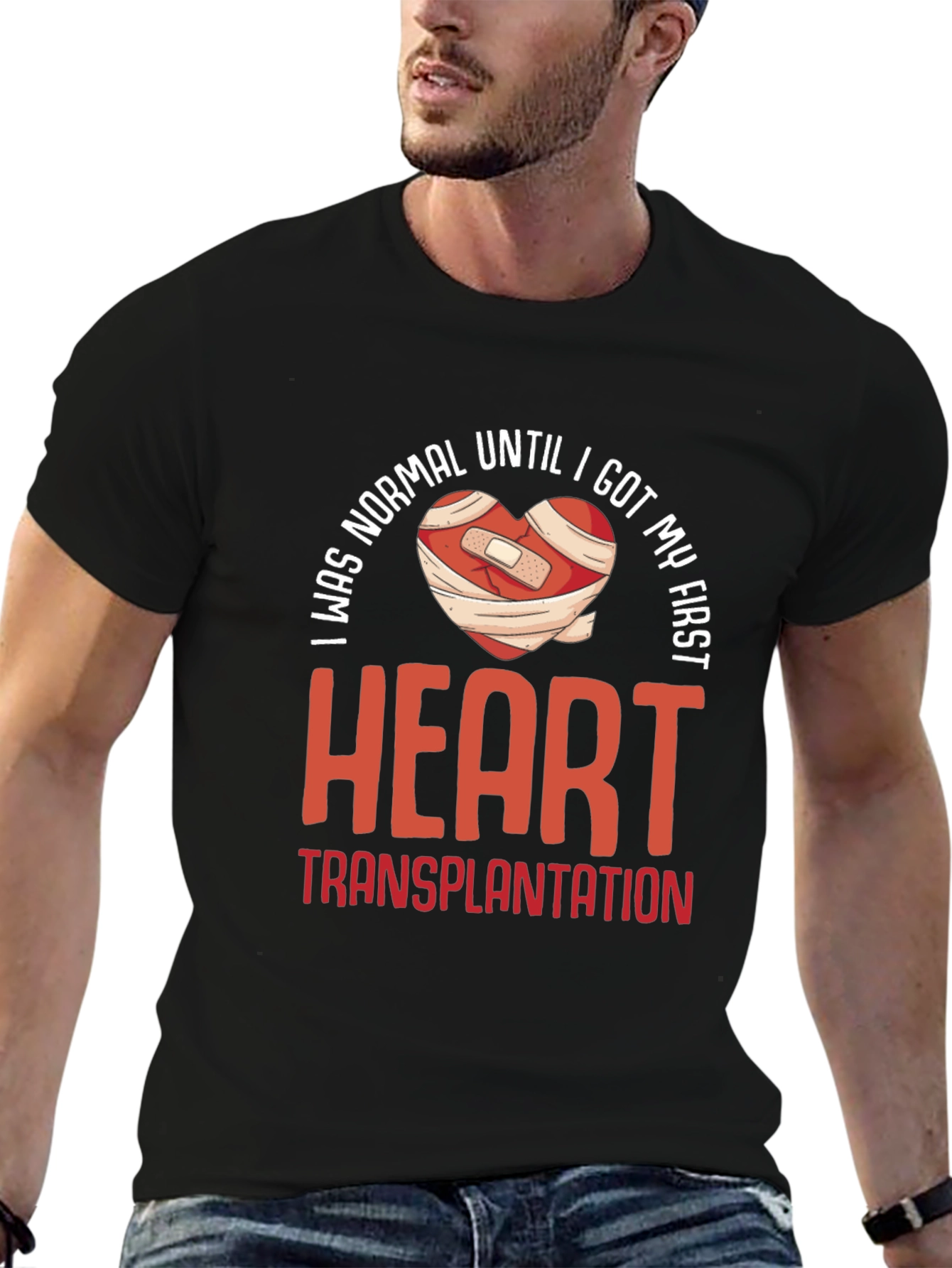 Heart Transplantation Graphic T-Shirt