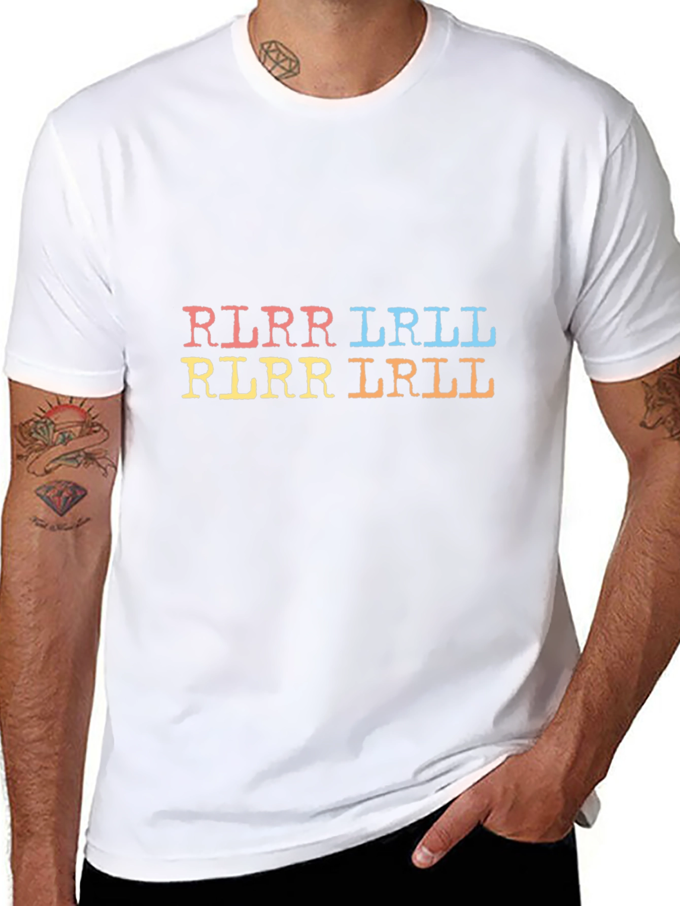 Drummer Rhythm Black T-Shirt