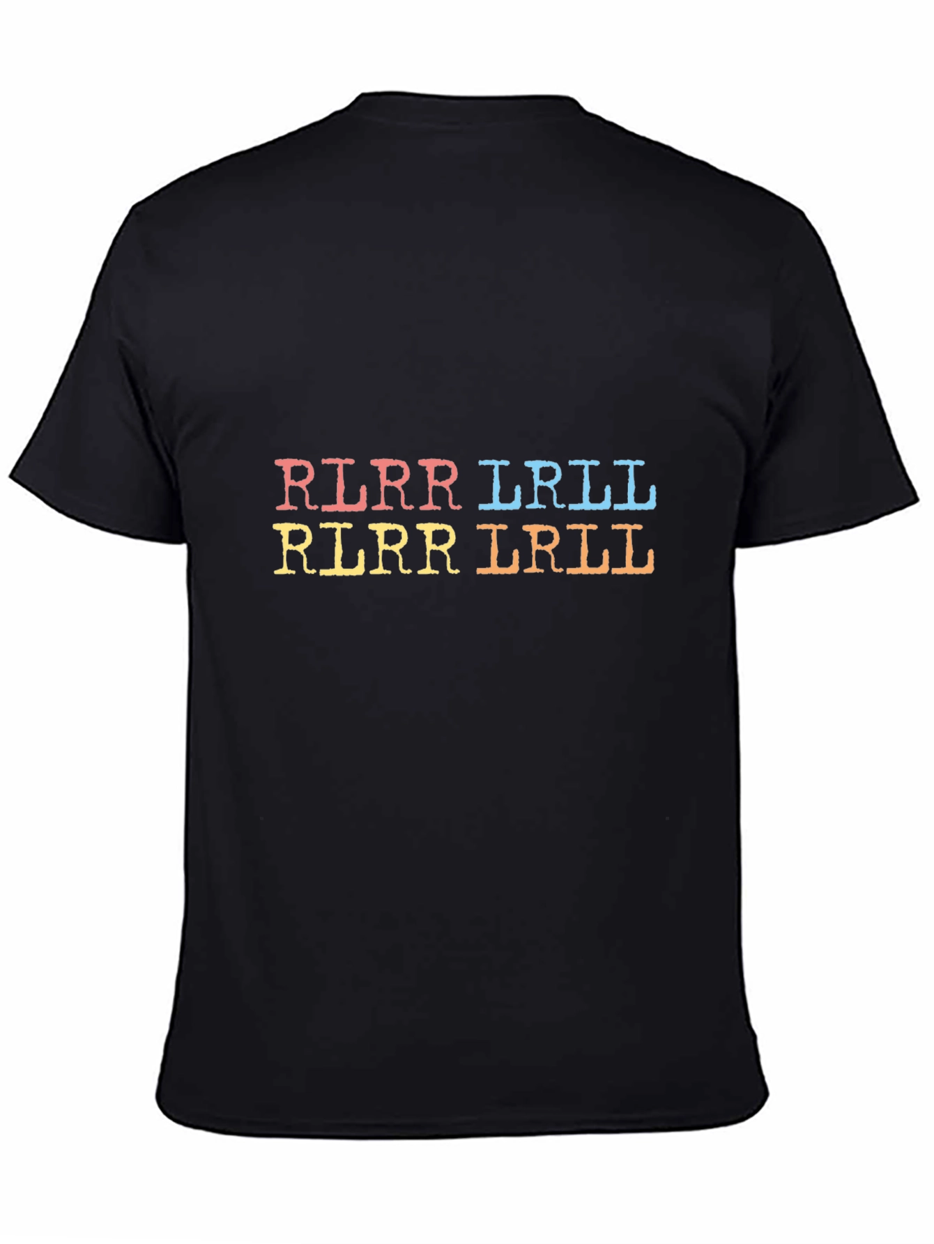 Drummer Rhythm Black T-Shirt