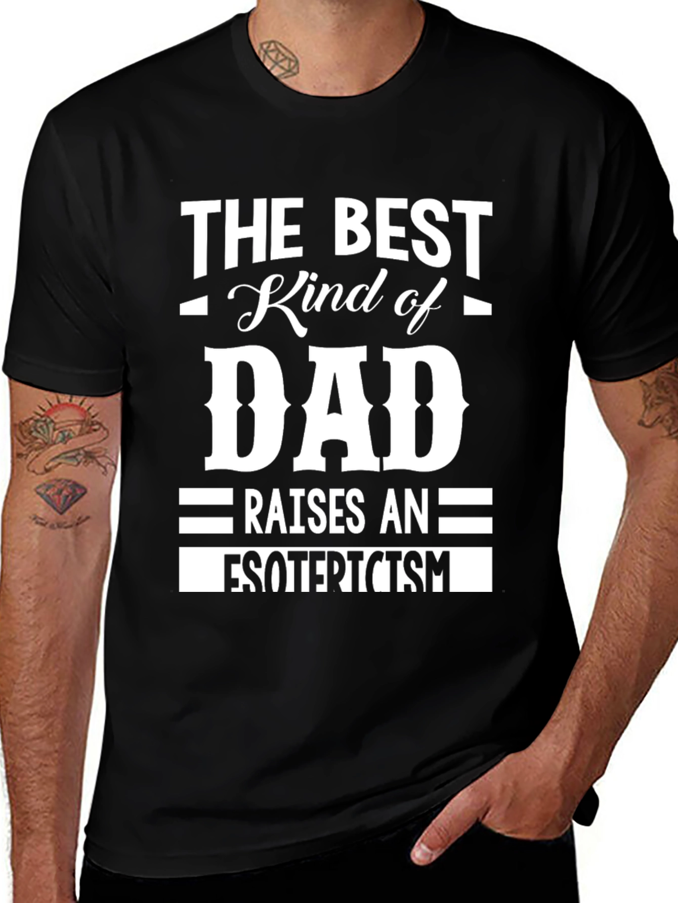 Esotericism Dad Graphic T-Shirt