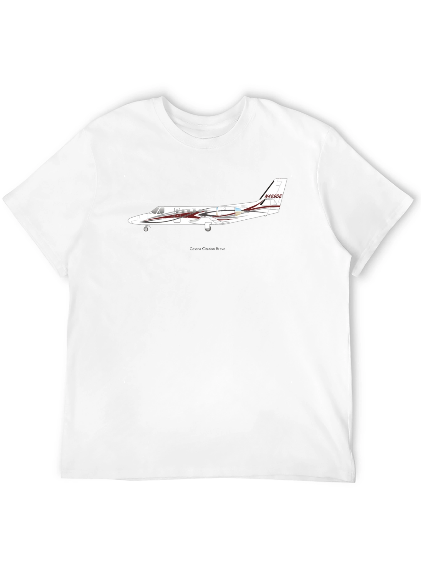 Airplane Graphic Black Tee - Aviation Enthusiast