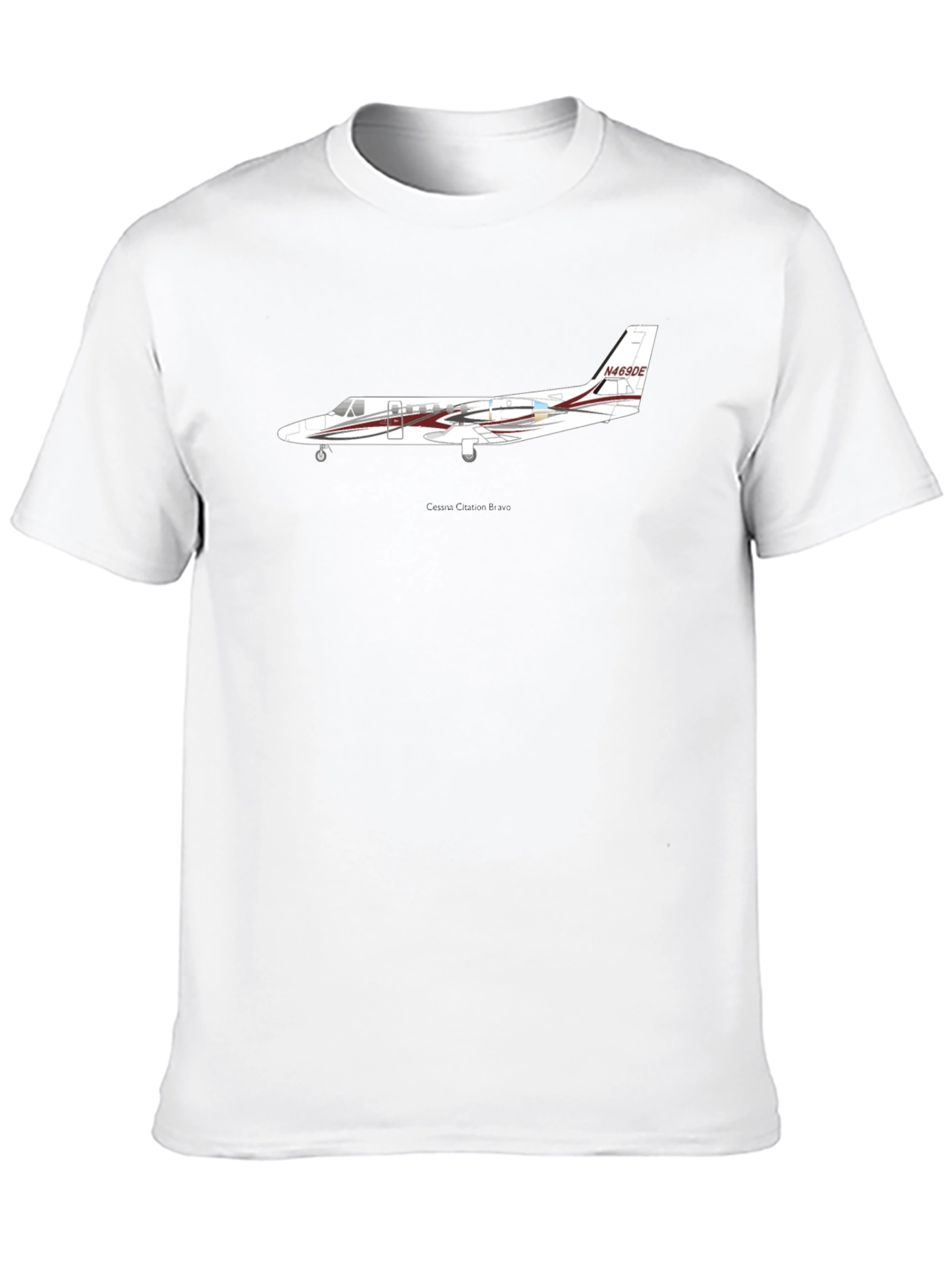 Airplane Graphic Black Tee - Aviation Enthusiast