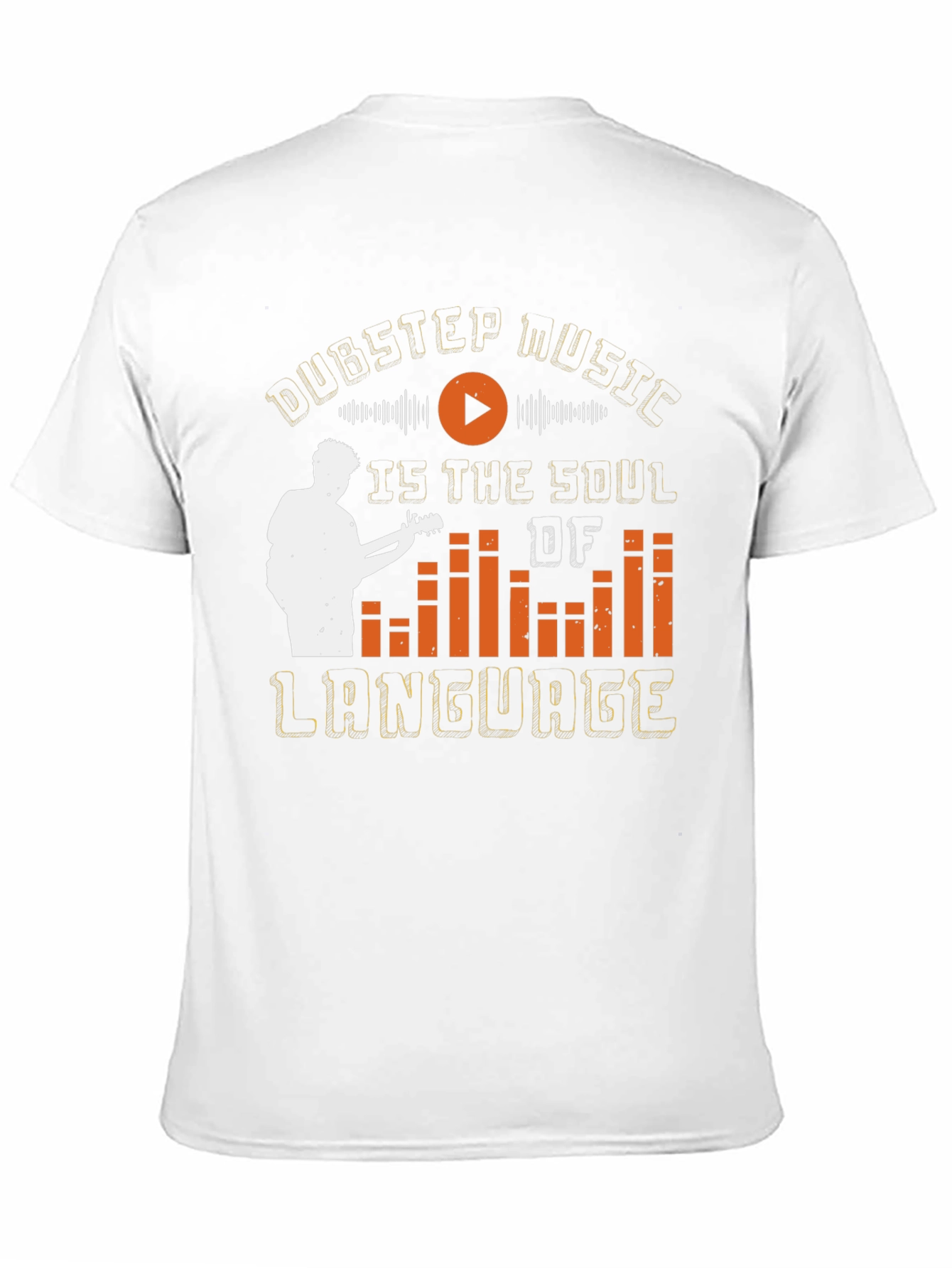 Dubstep Music Soul Language Graphic Tee - Black