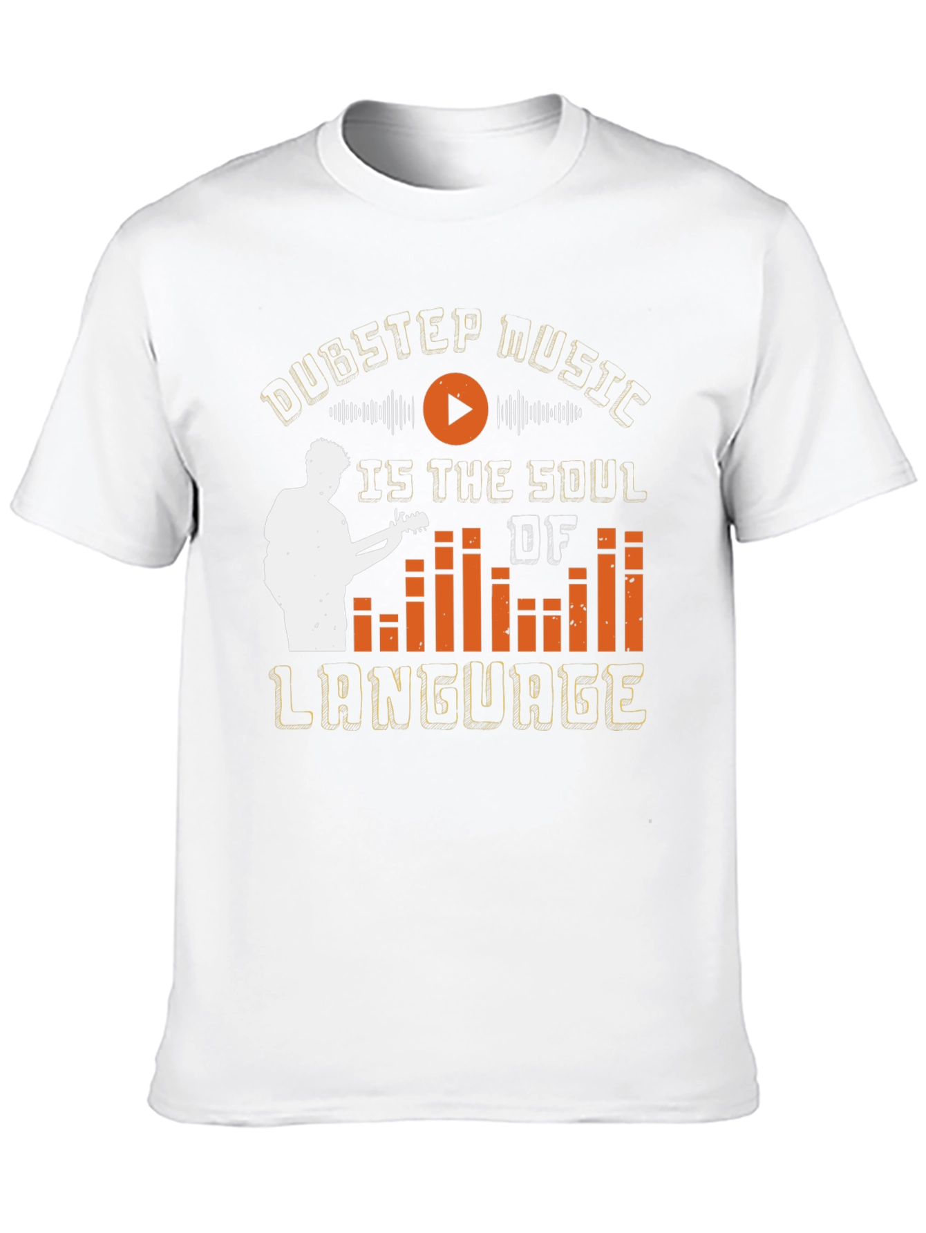 Dubstep Music Soul Language Graphic Tee - Black