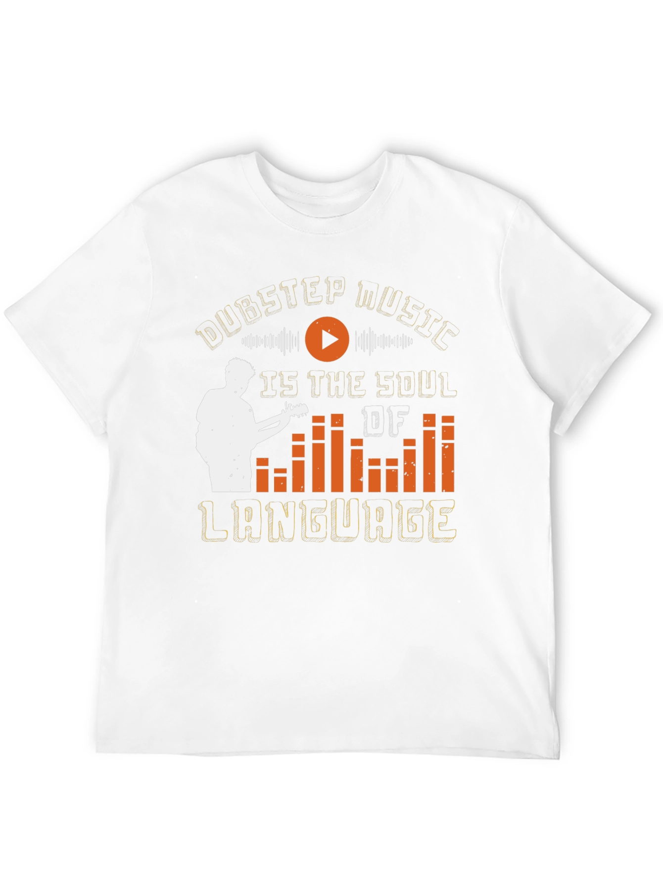 Dubstep Music Soul Language Graphic Tee - Black