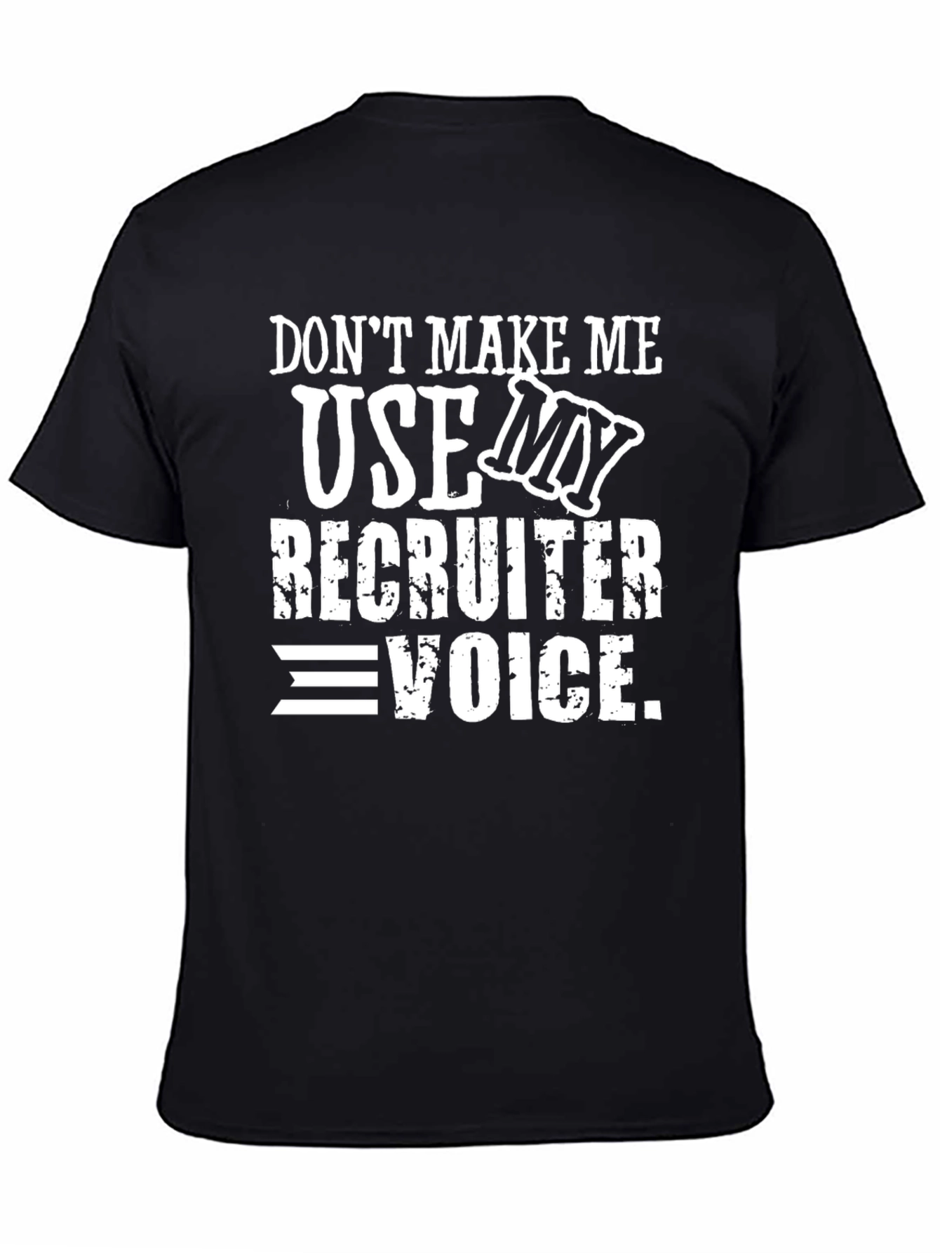 Recruiter Voice T-Shirt Funny Job Gift