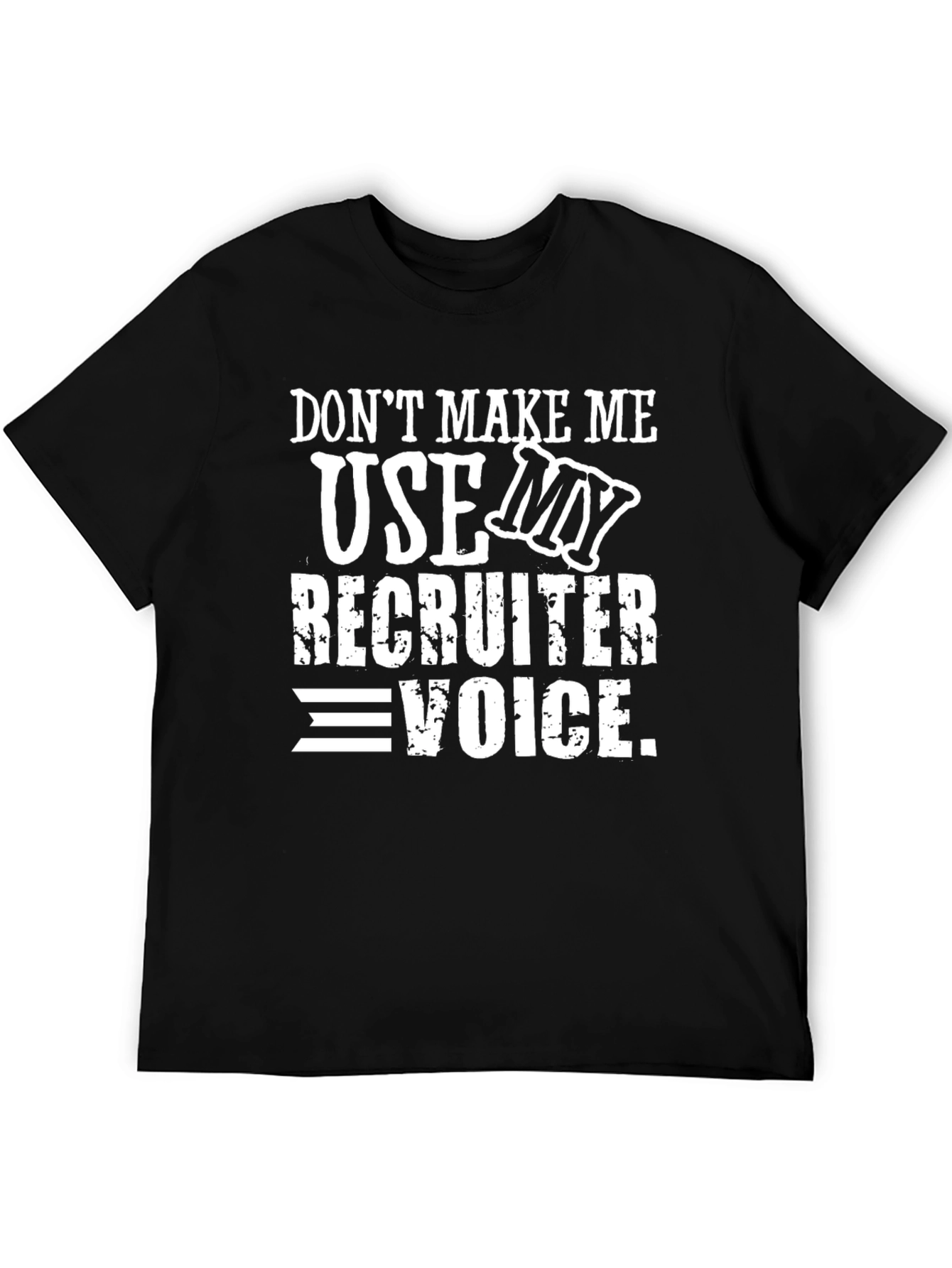 Recruiter Voice T-Shirt Funny Job Gift