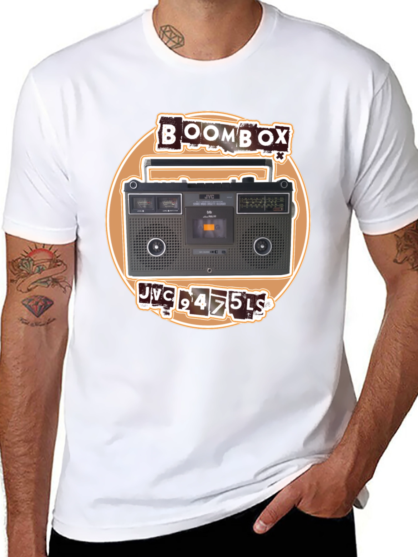 Boombox JVC G475LS T-Shirt