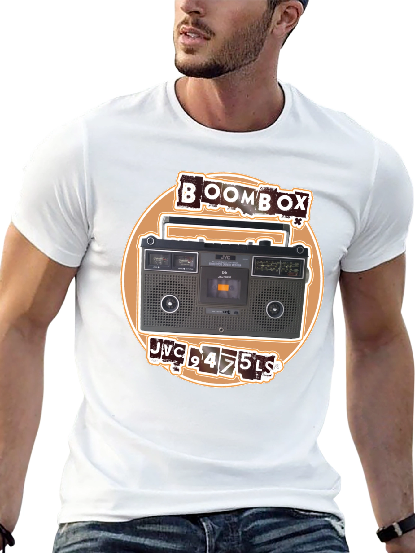 Boombox JVC G475LS T-Shirt