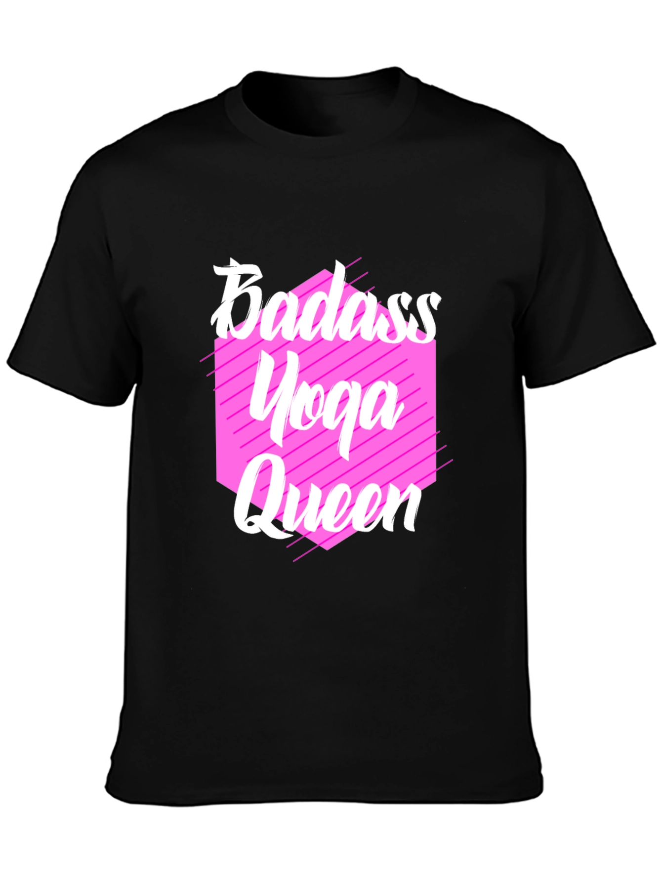 Badass Yoga Queen Graphic Tee