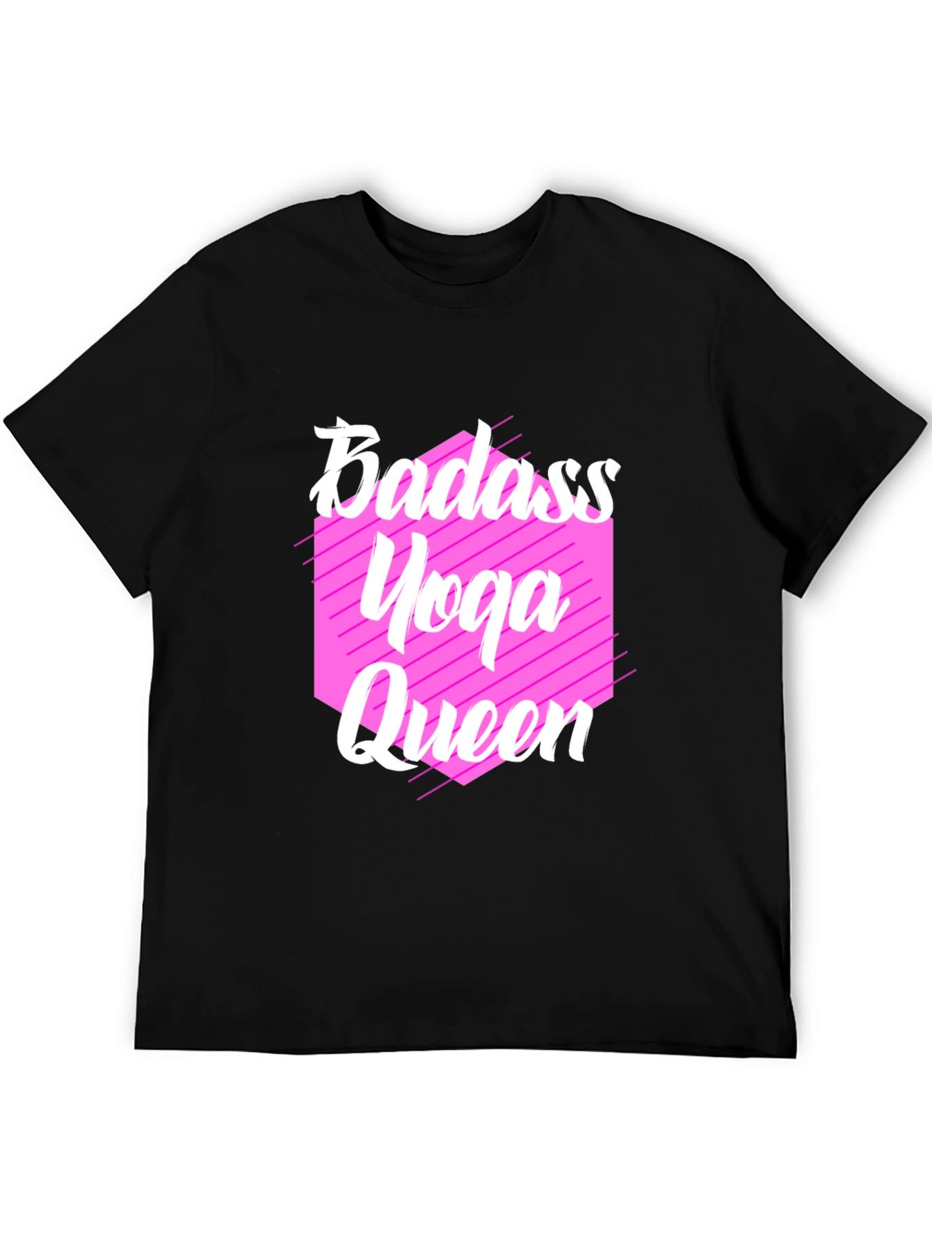 Badass Yoga Queen Graphic Tee