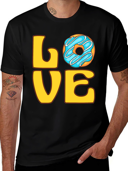 Love Donut T-Shirt - Stylish Graphic Tee