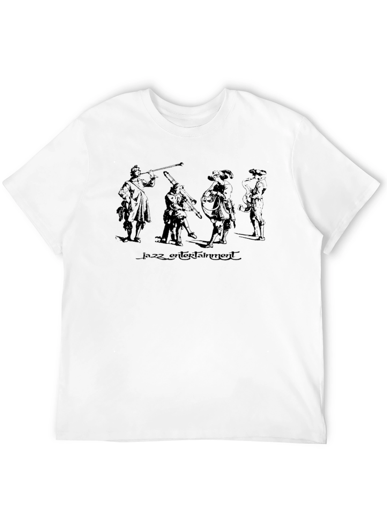 Jazz Entertainment Graphic T-Shirt - Black