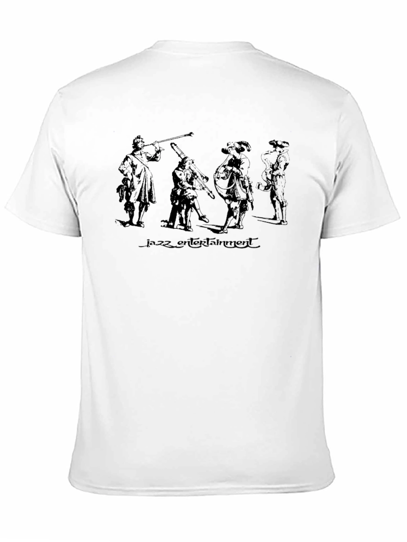 Jazz Entertainment Graphic T-Shirt - Black