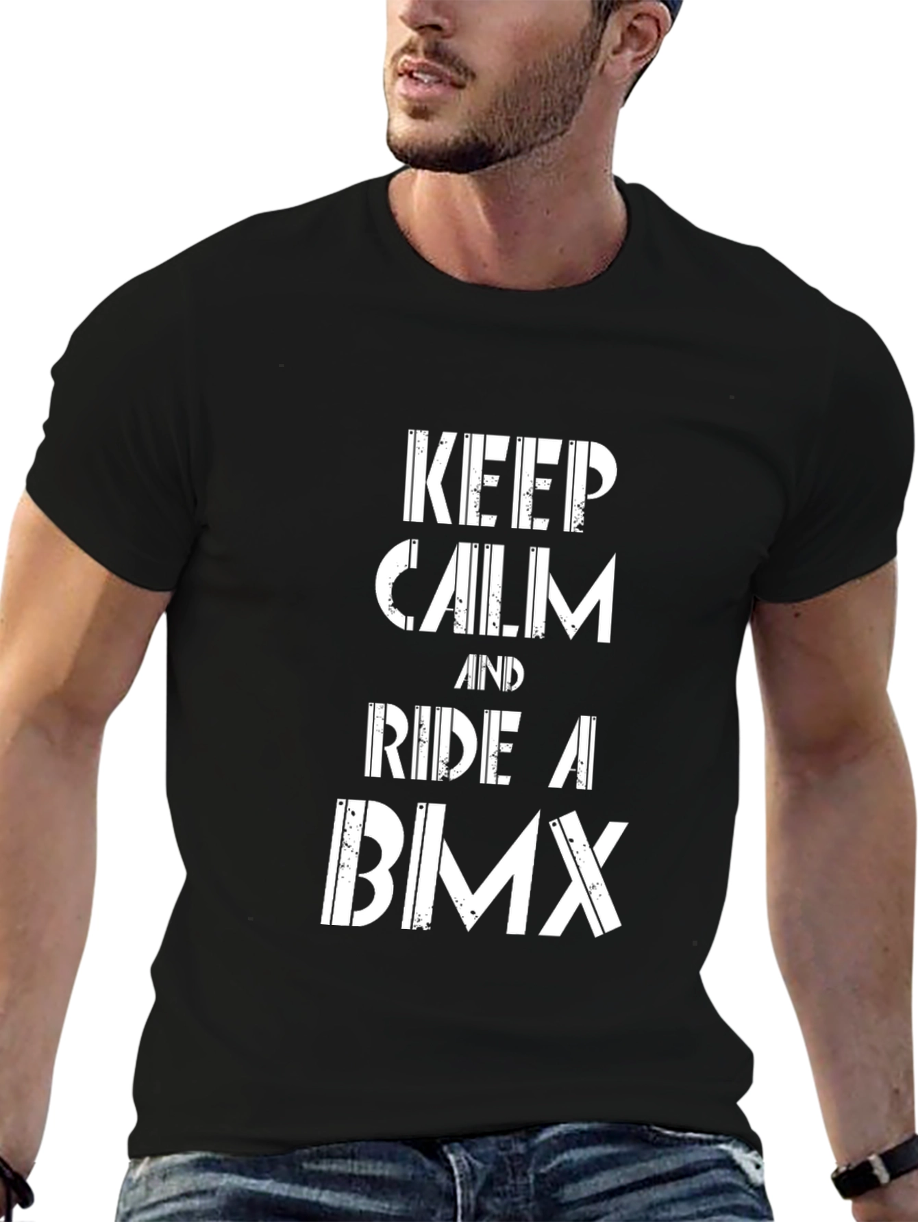 Keep Calm and Ride a BMX T-Shirt