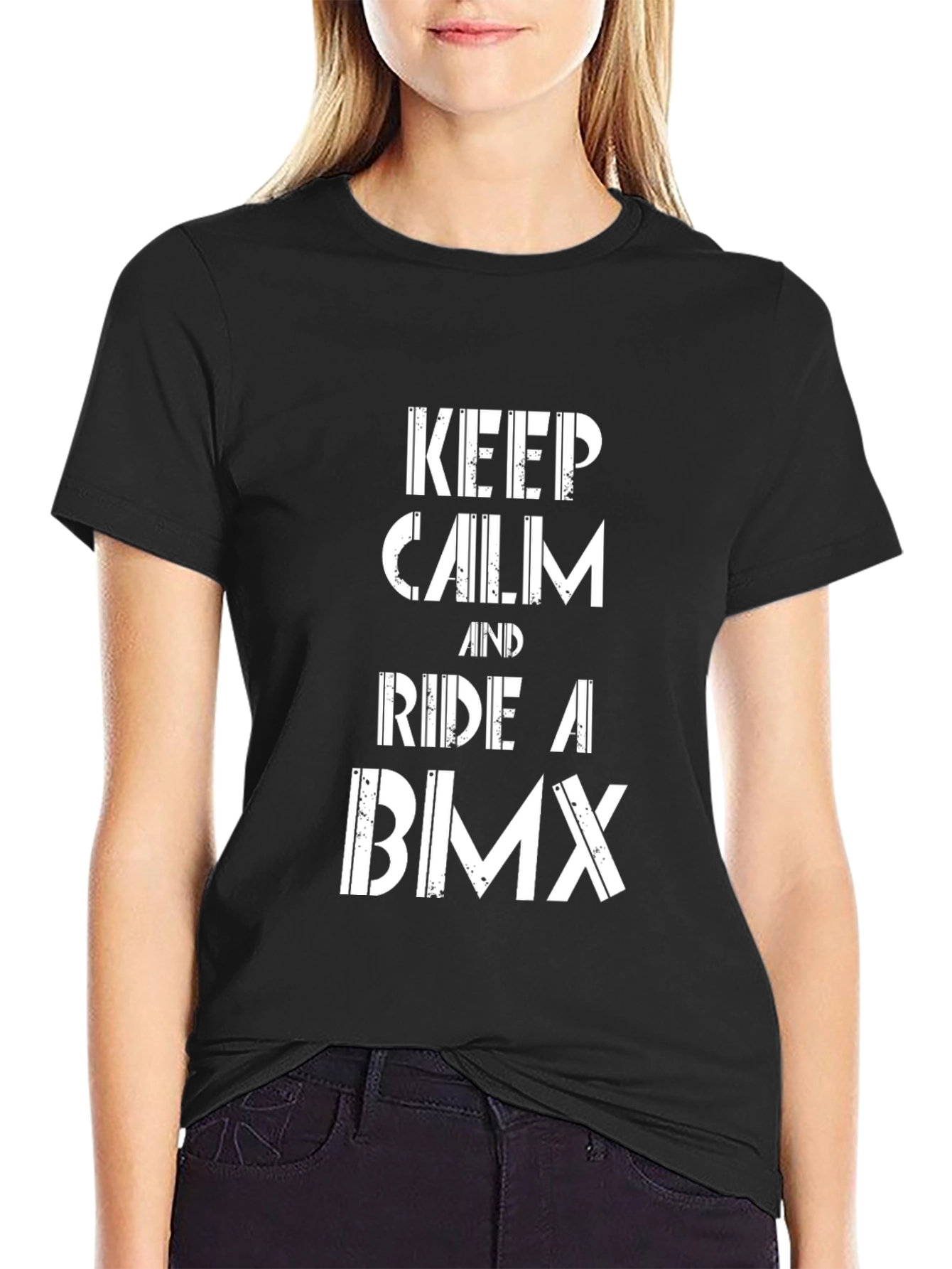 Keep Calm and Ride a BMX T-Shirt