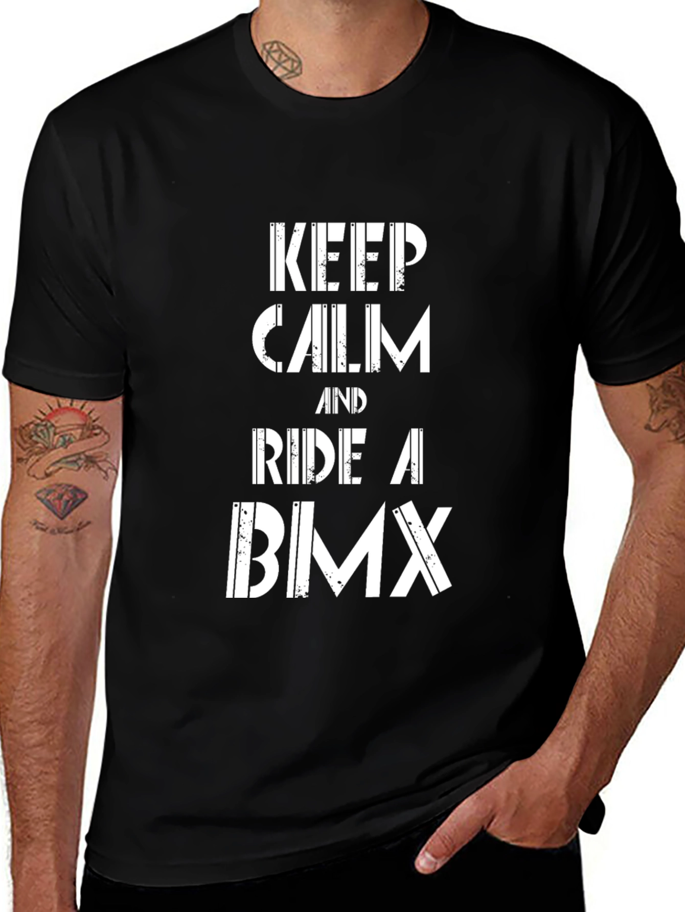 Keep Calm and Ride a BMX T-Shirt