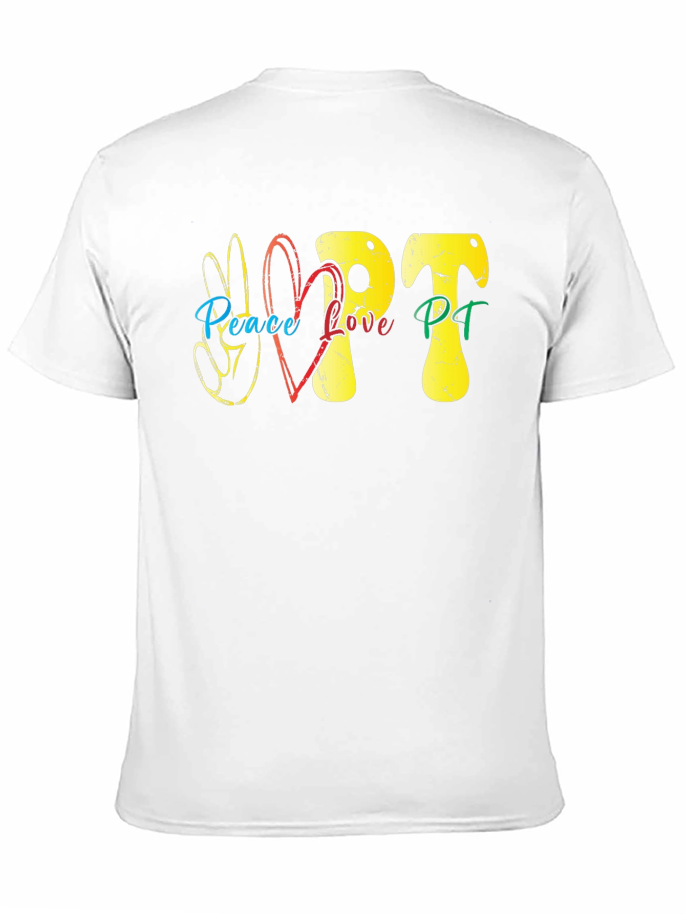 Peace Love PT T-Shirt - Therapy Tee