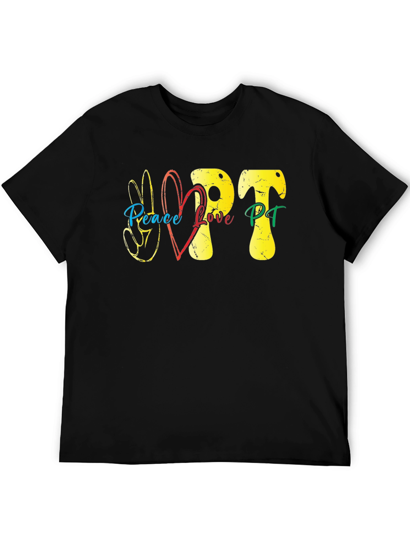 Peace Love PT T-Shirt - Therapy Tee
