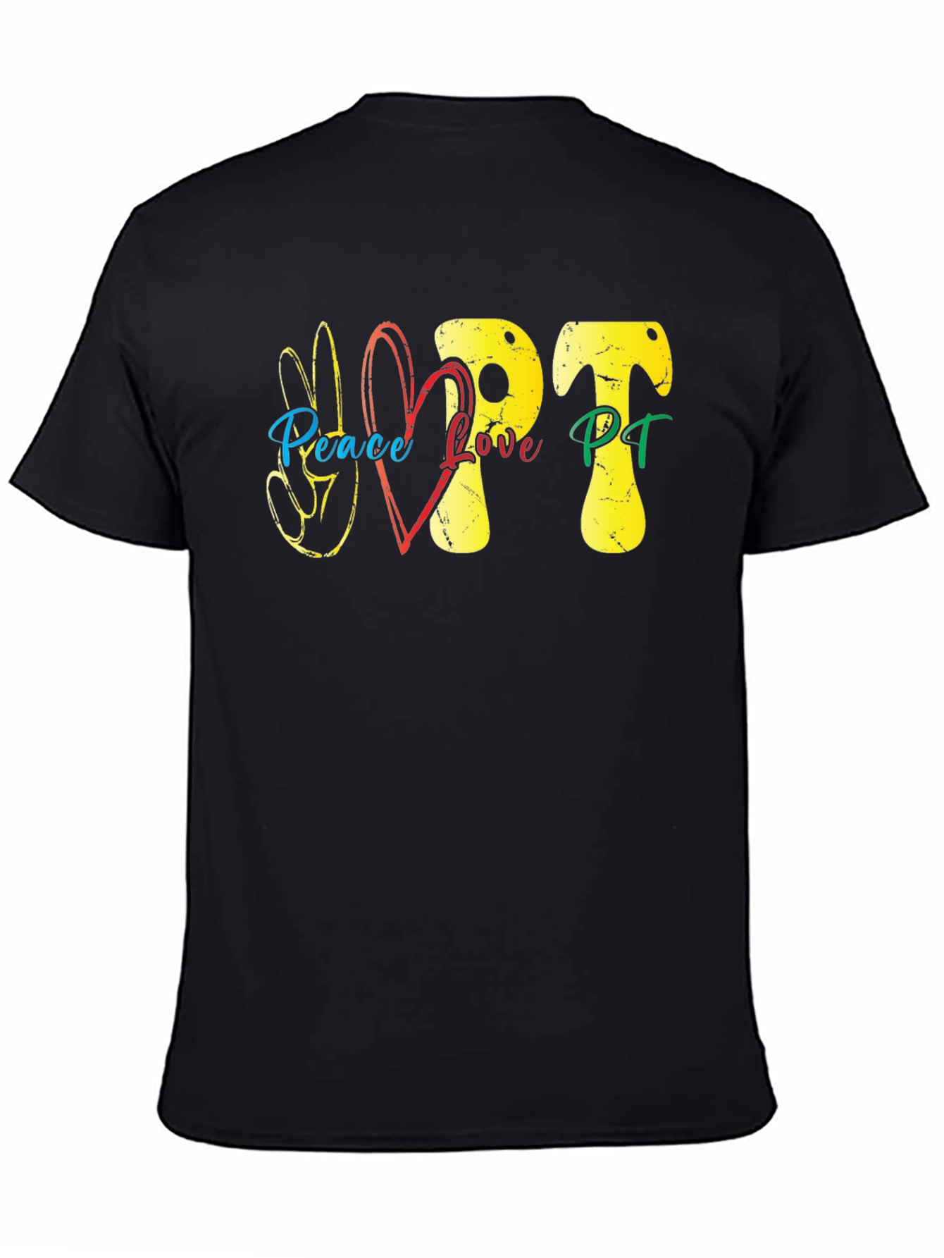 Peace Love PT T-Shirt - Therapy Tee