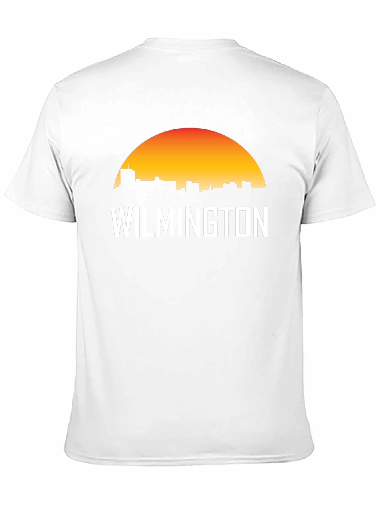 Wilmington Skyline Graphic Tee - Sunset Design