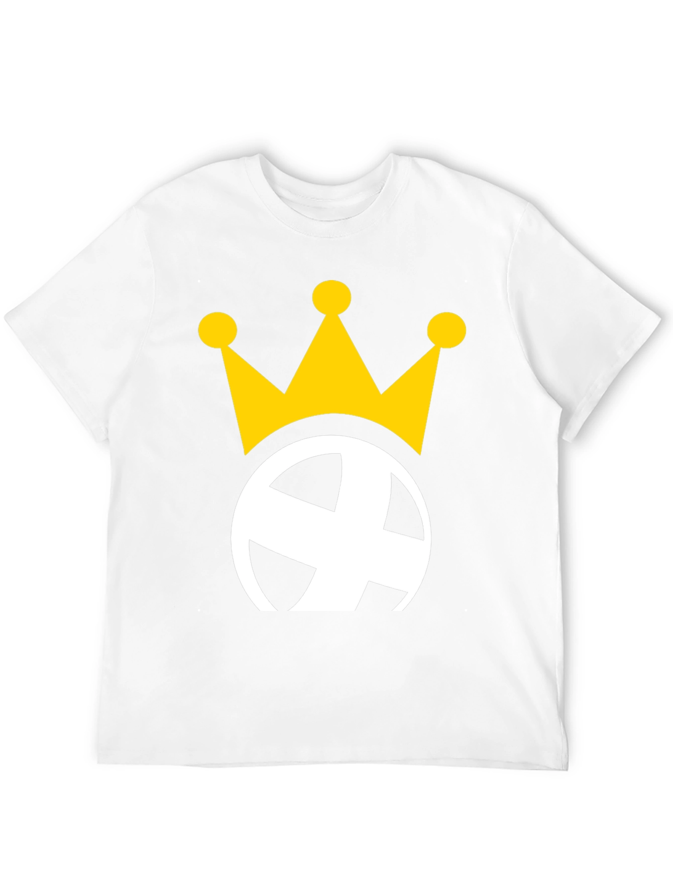 Crowned Globe Black Graphic Tee