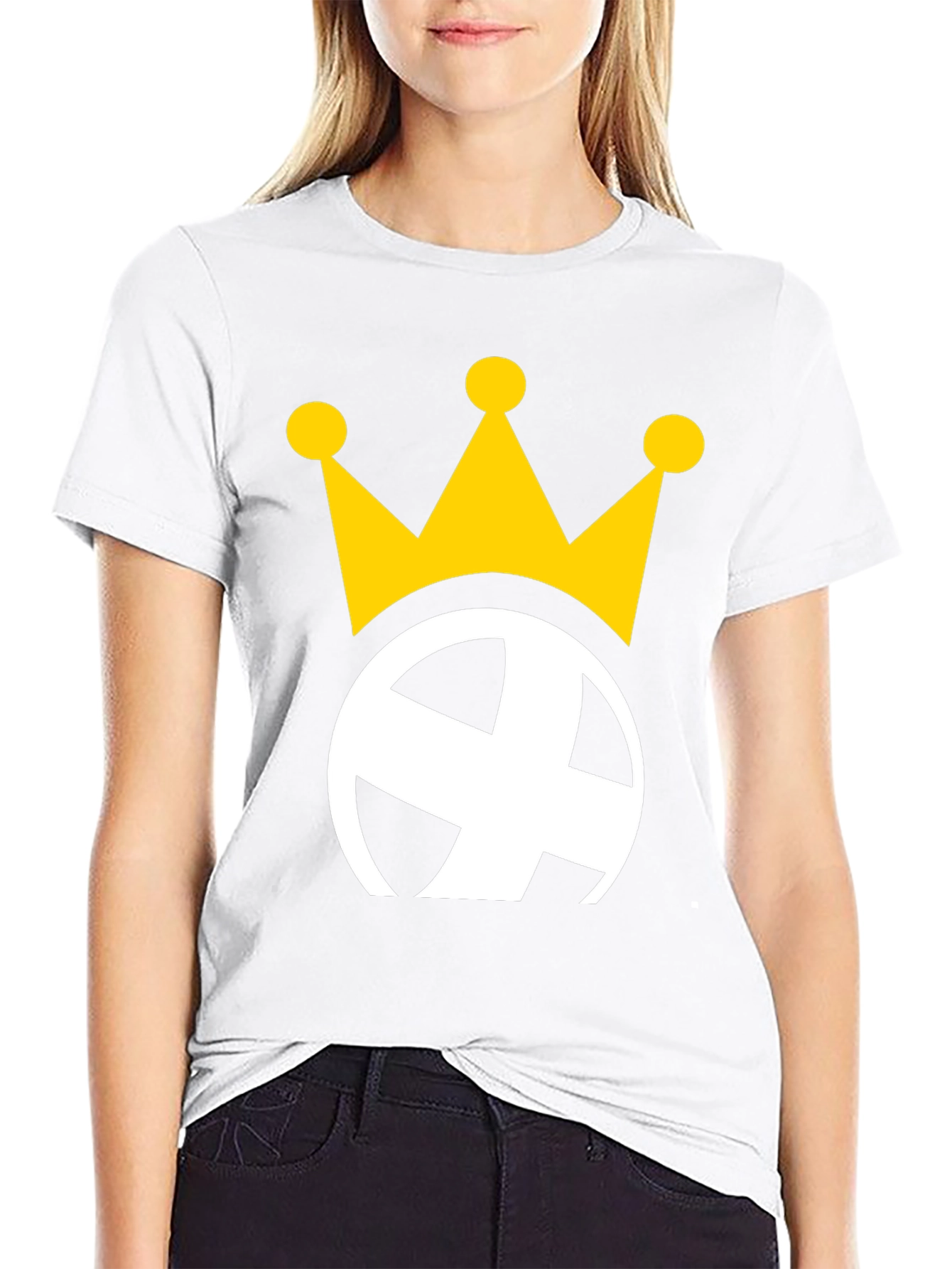 Crowned Globe Black Graphic Tee