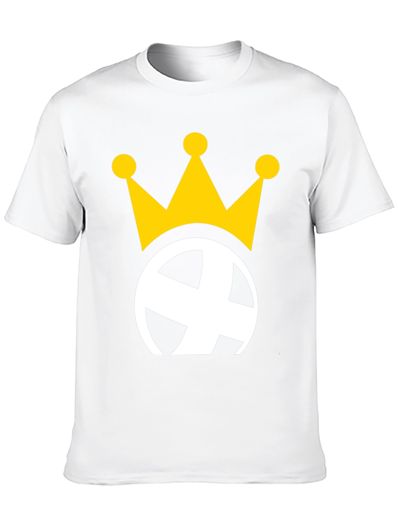Crowned Globe Black Graphic Tee