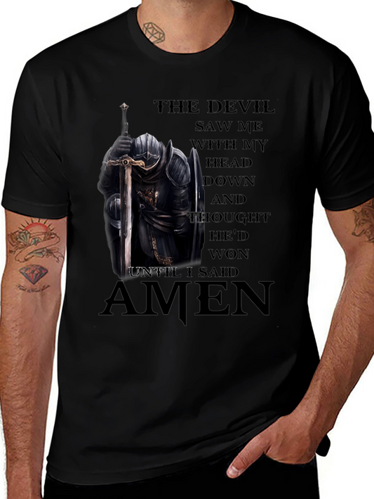 The Devil Saw Me T-Shirt - Christian Knight Apparel