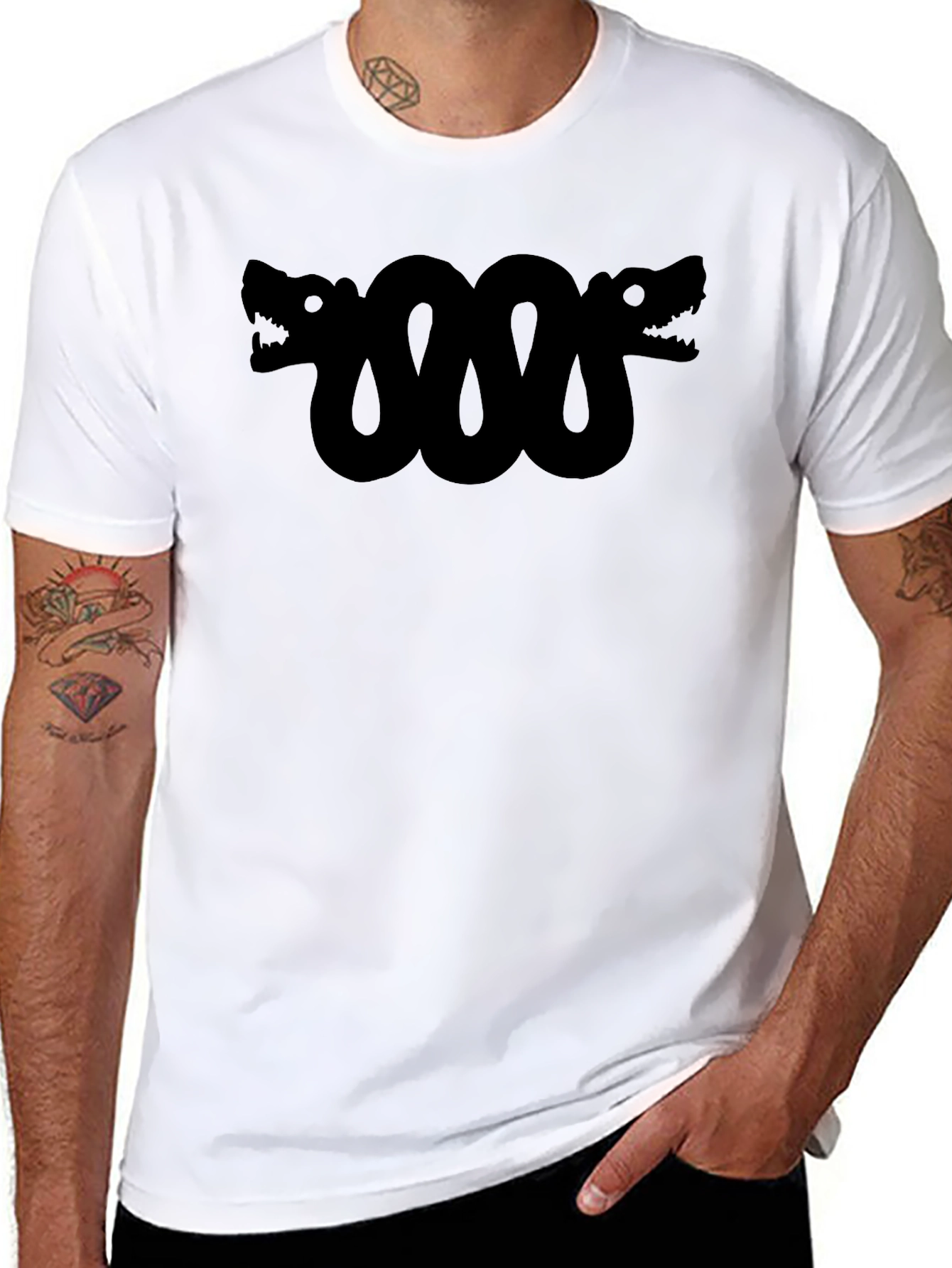 Black Serpent Graphic Tee