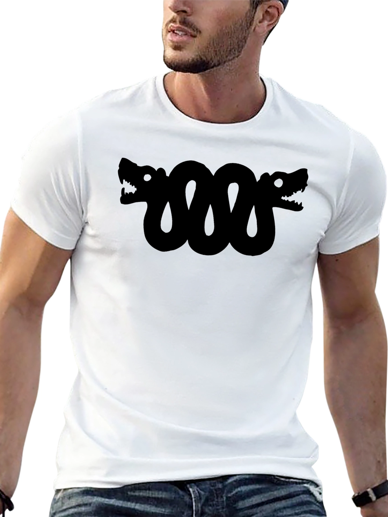 Black Serpent Graphic Tee
