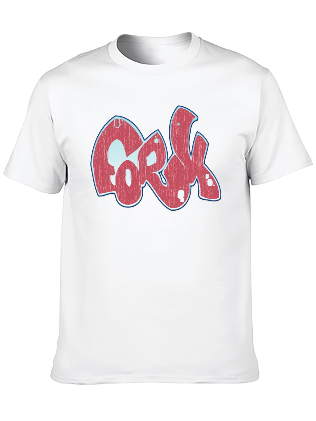 Cork Graphic T-Shirt - Black