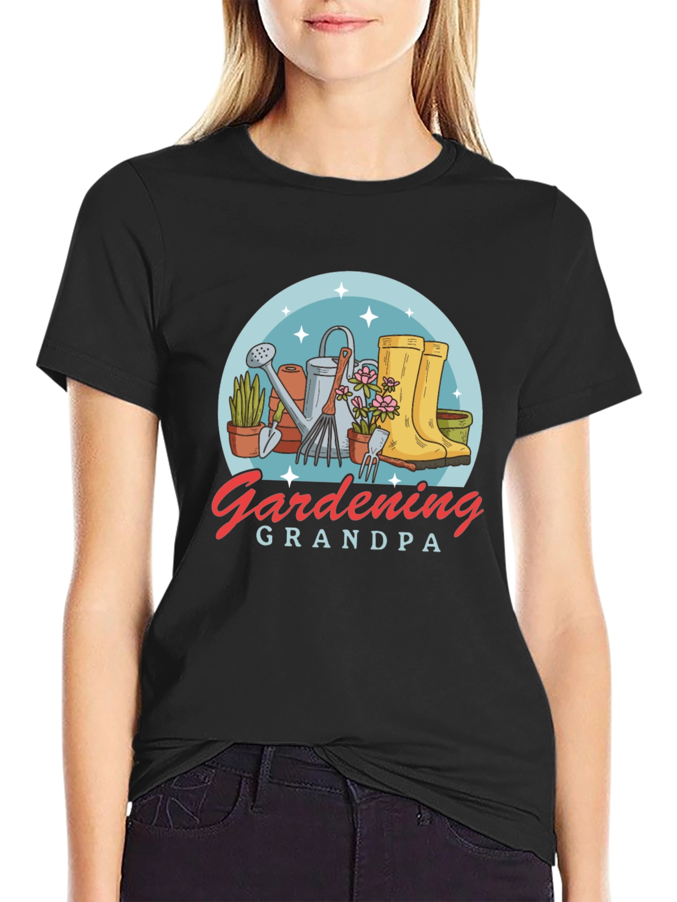 Gardening Grandpa T-Shirt - Gardener Gift