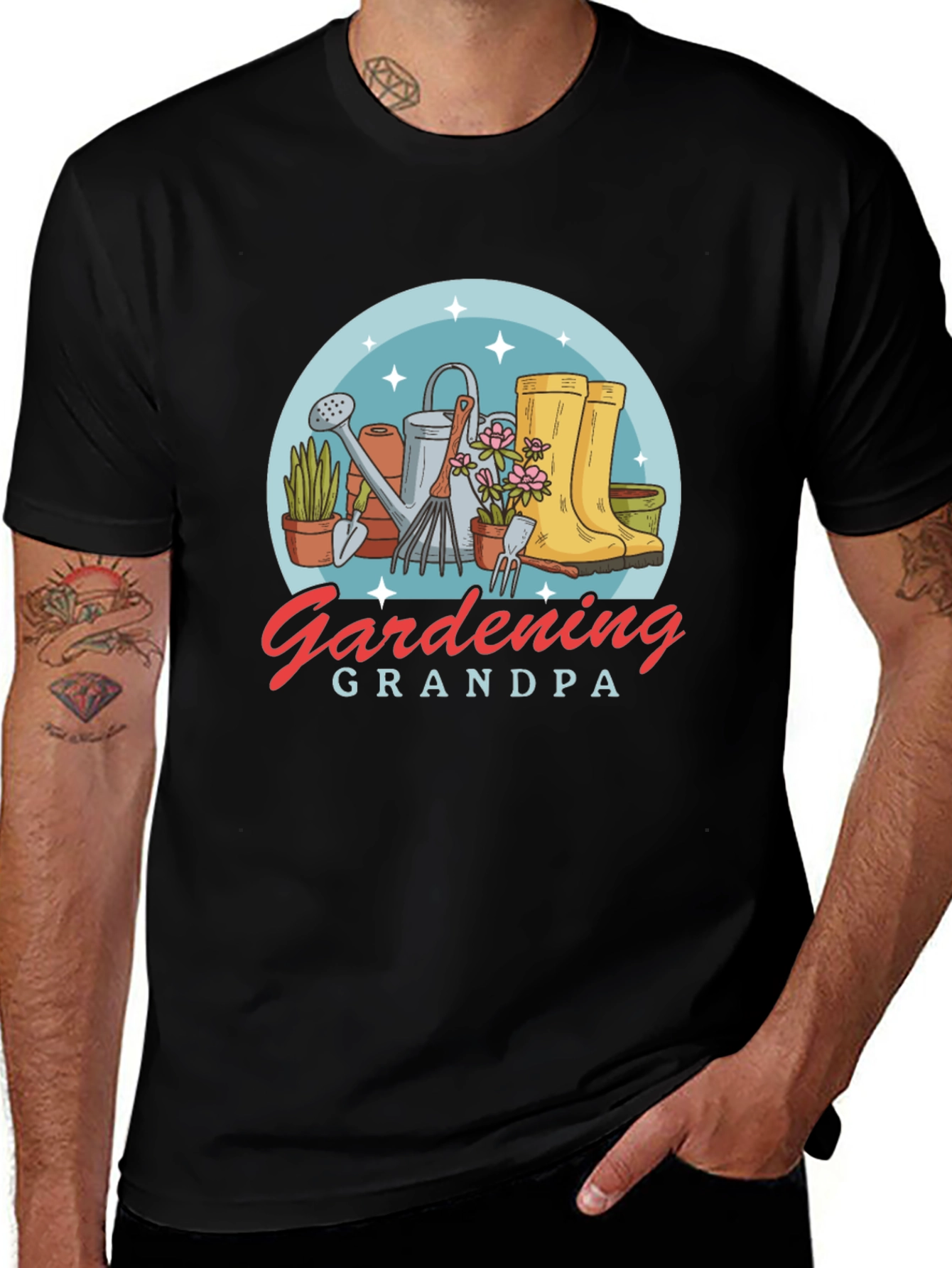 Gardening Grandpa T-Shirt - Gardener Gift