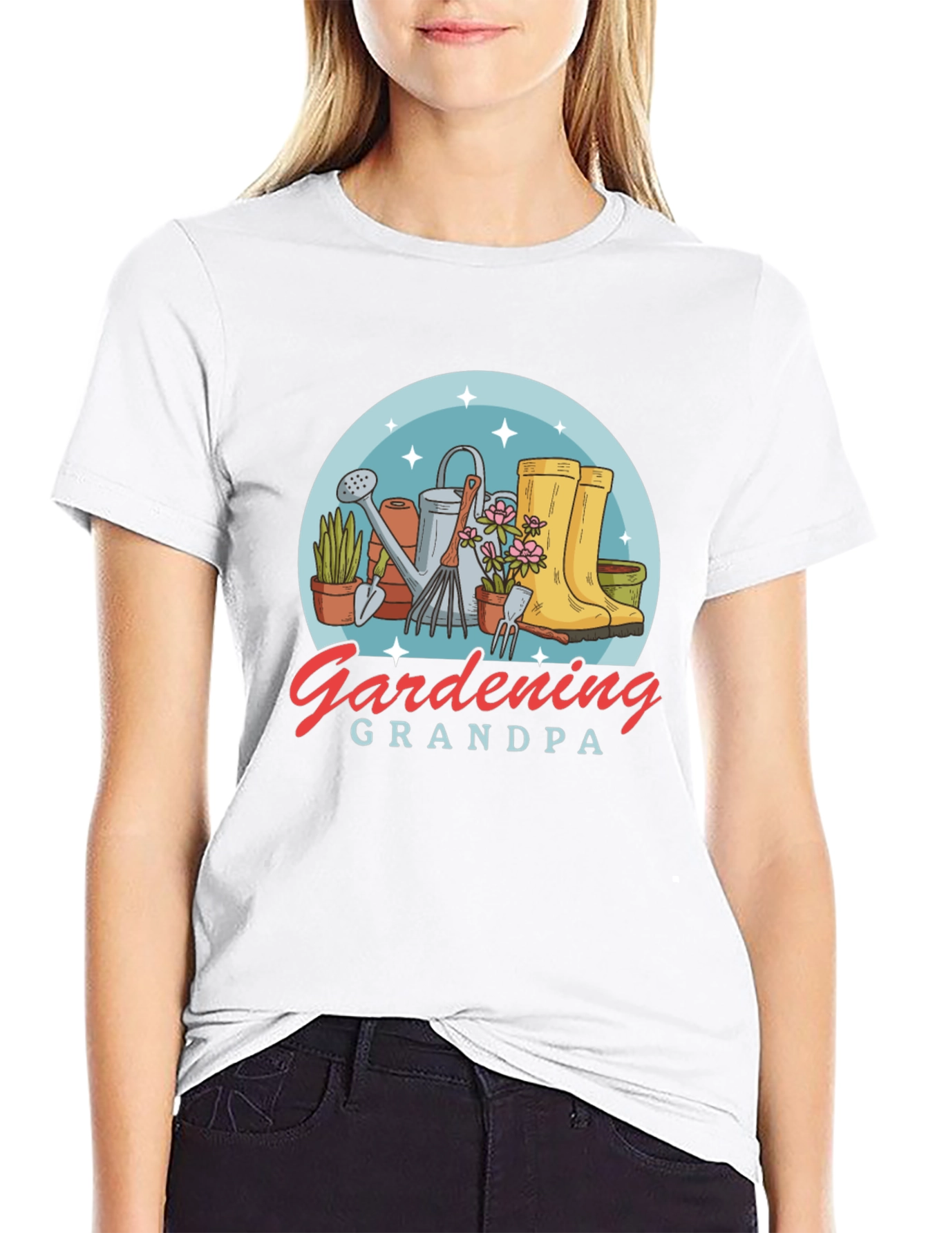 Gardening Grandpa T-Shirt - Gardener Gift