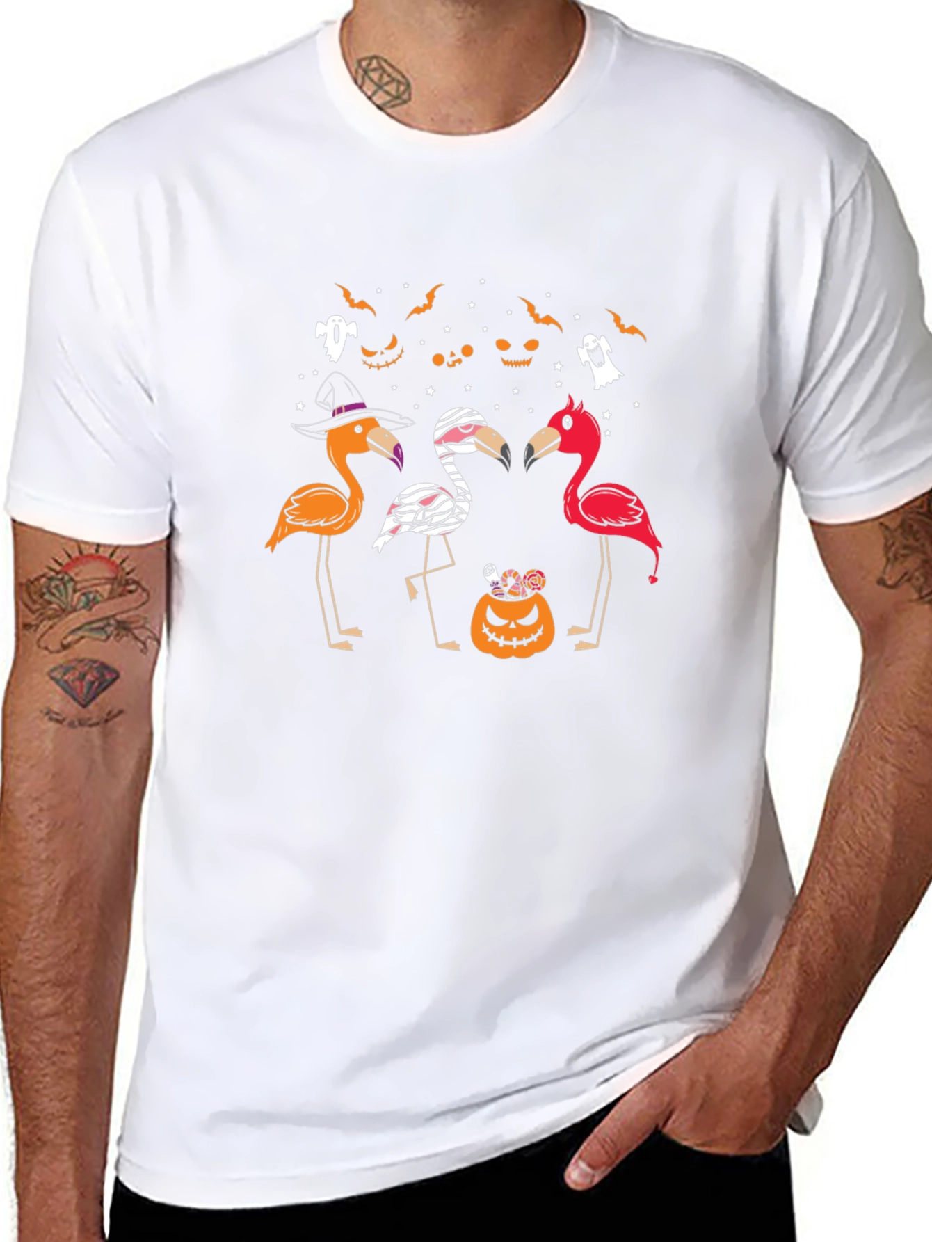Halloween Flamingo T-Shirt