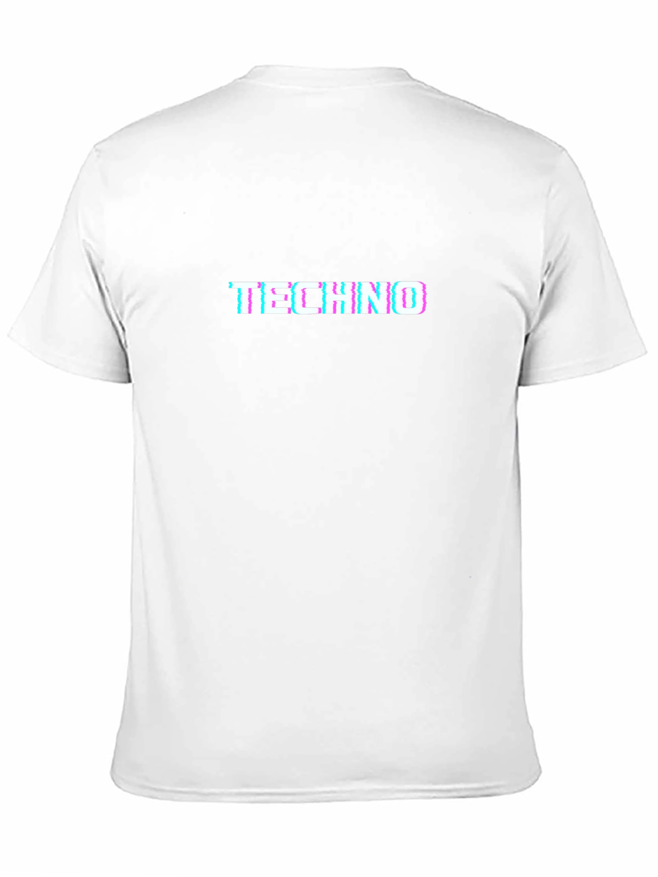 Techno Glitch Black T-Shirt - EDM Rave Wear