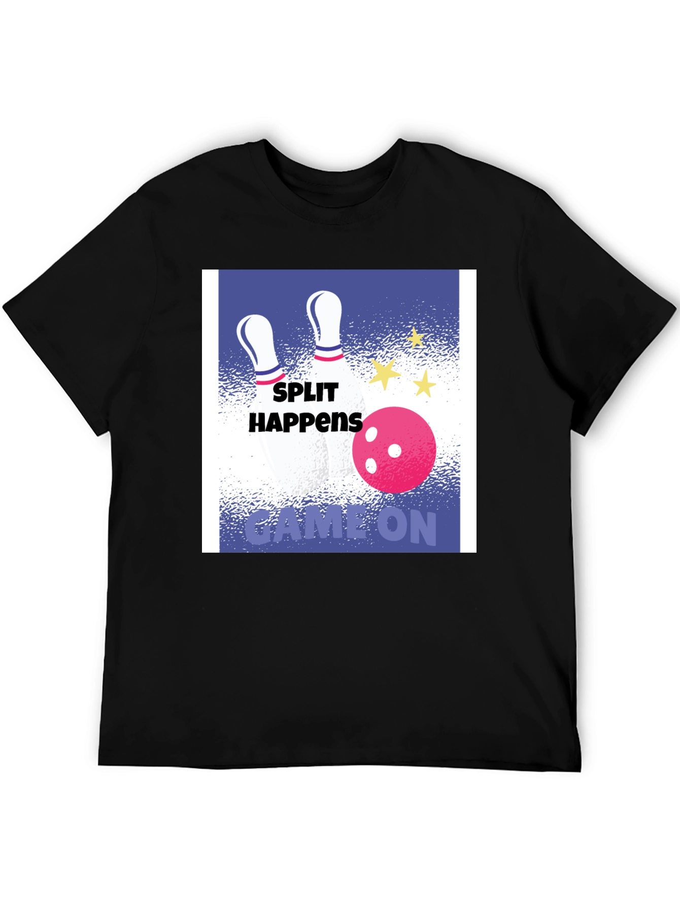 Split Happens Bowling Graphic Tee