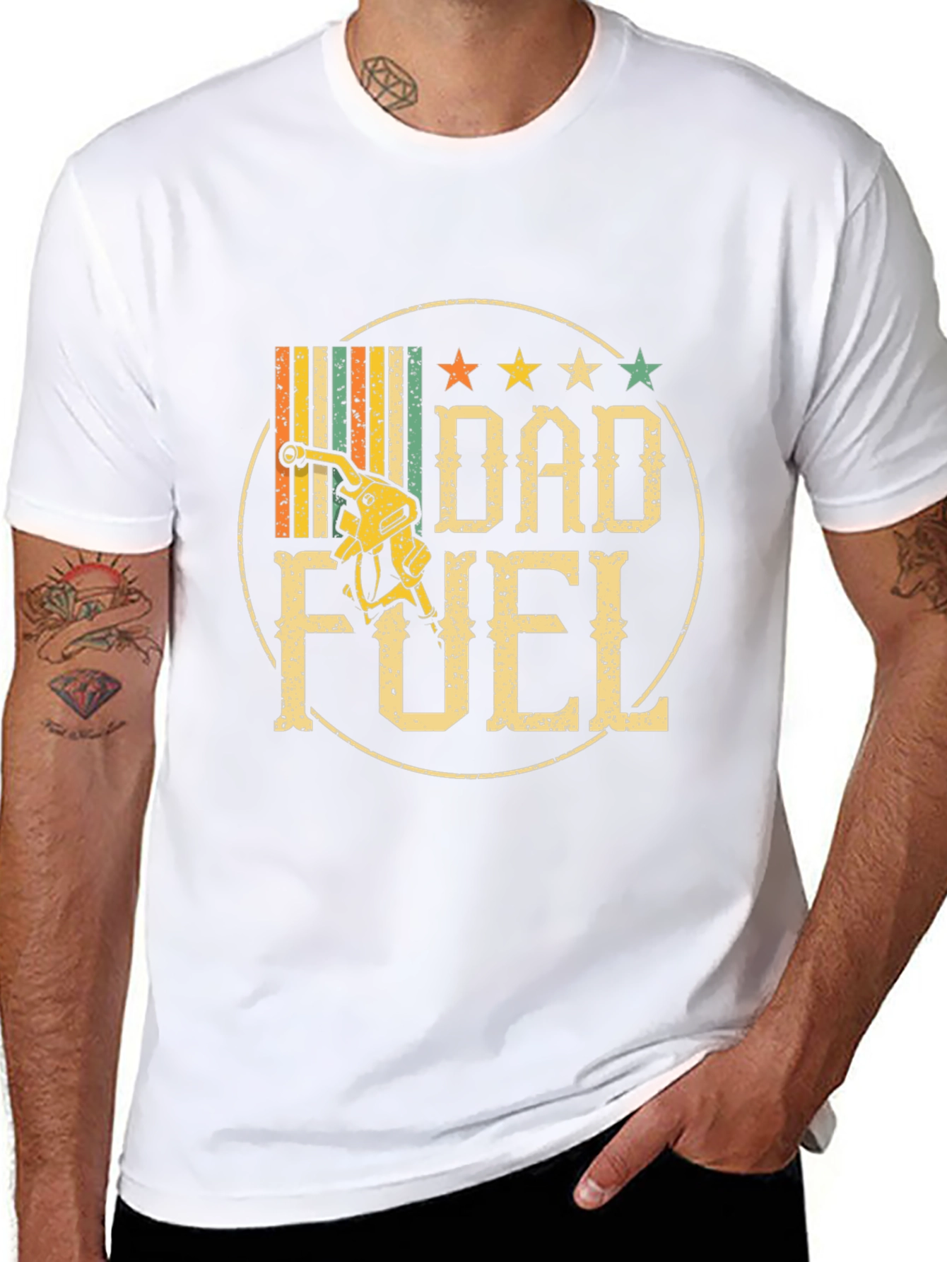 Dad Fuel Graphic Tee - Fathers Day Gift