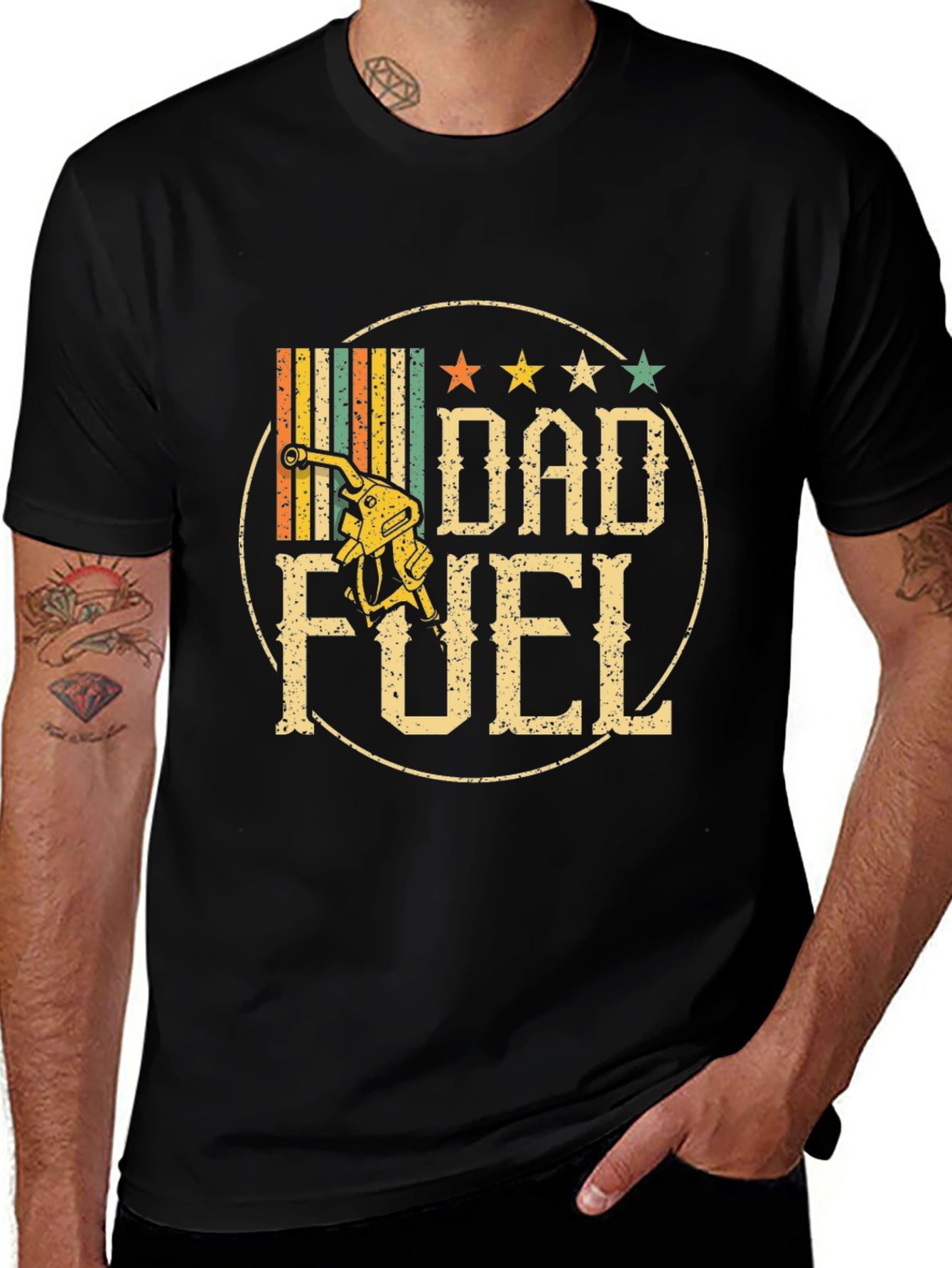 Dad Fuel Graphic Tee - Fathers Day Gift