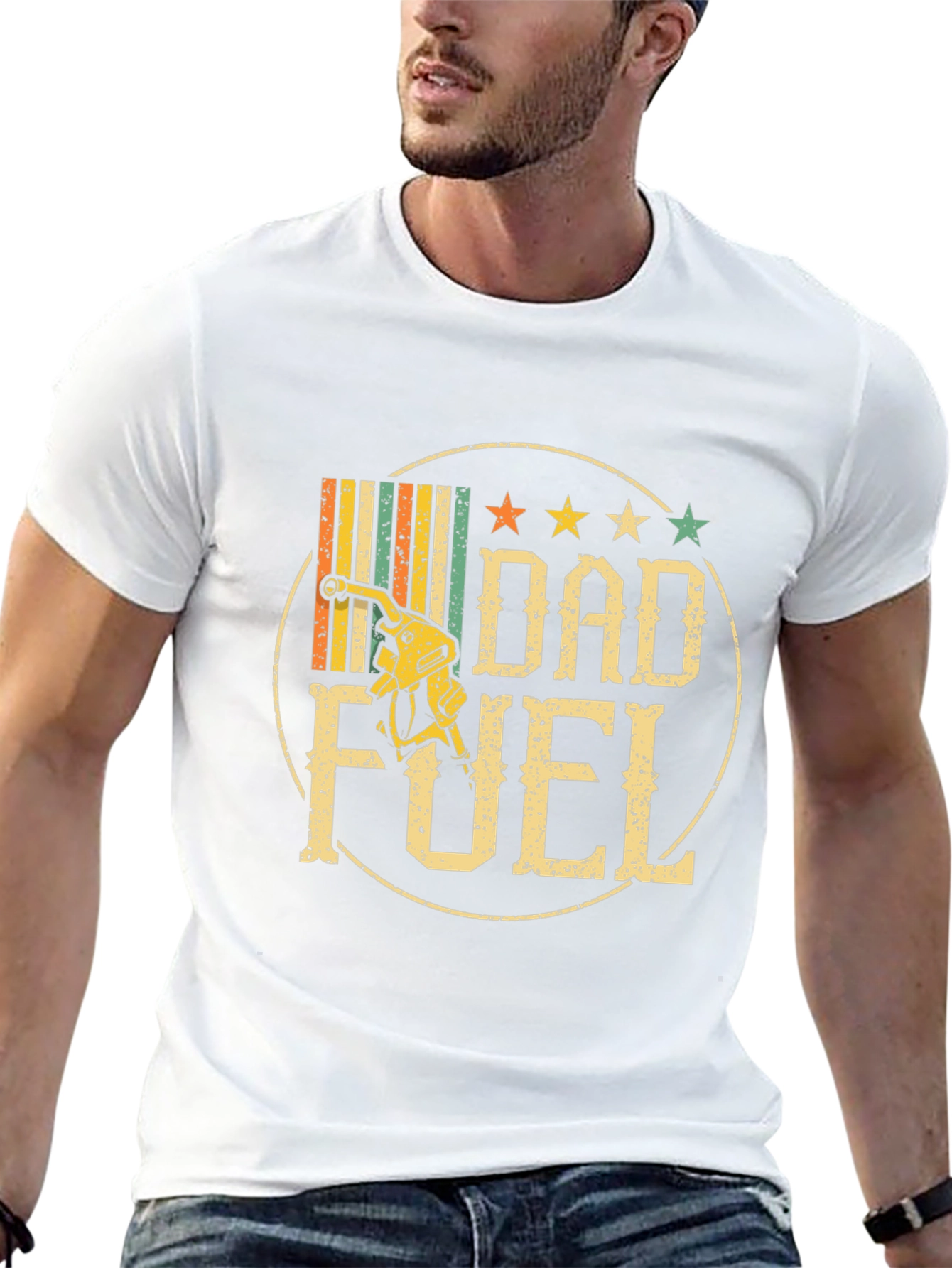 Dad Fuel Graphic Tee - Fathers Day Gift