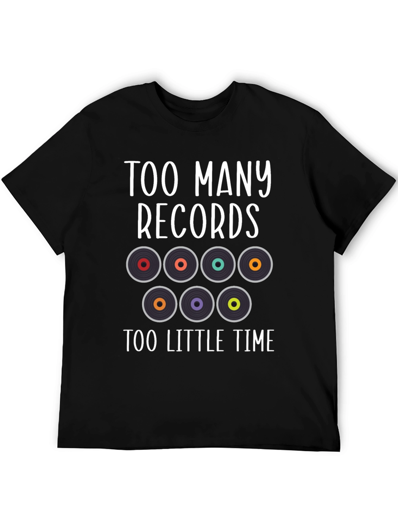 Too Many Records Graphic T-Shirt
