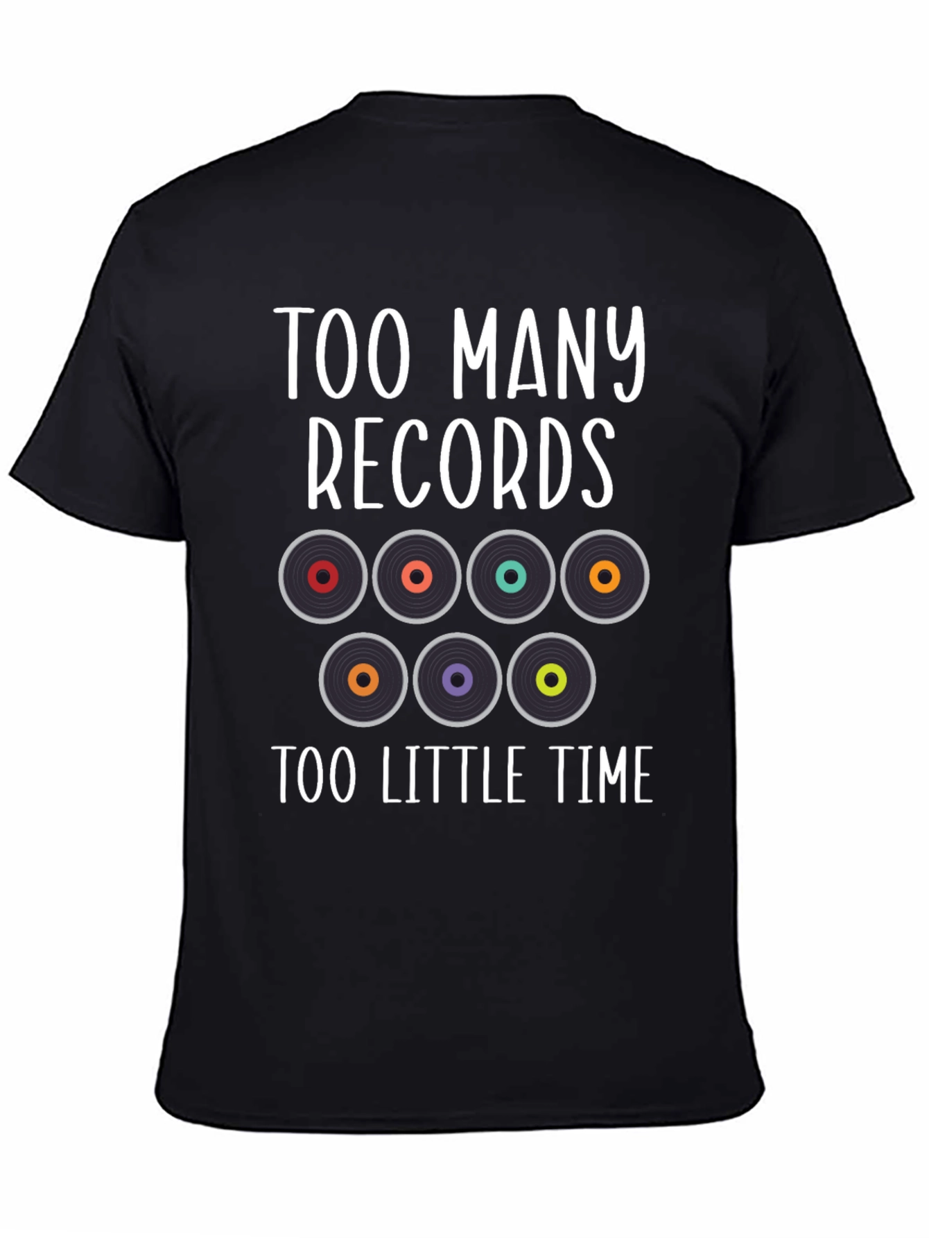 Too Many Records Graphic T-Shirt