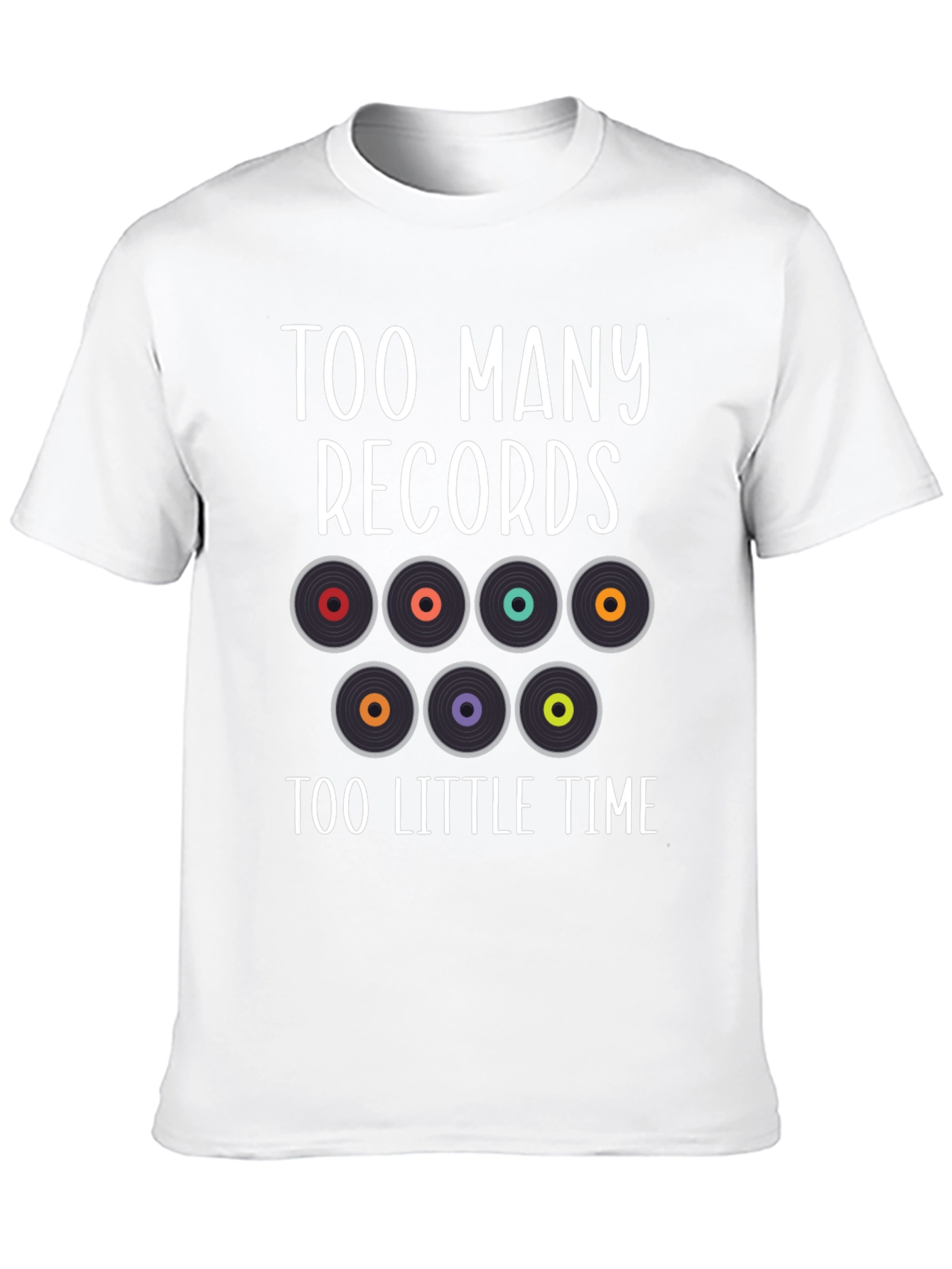 Too Many Records Graphic T-Shirt