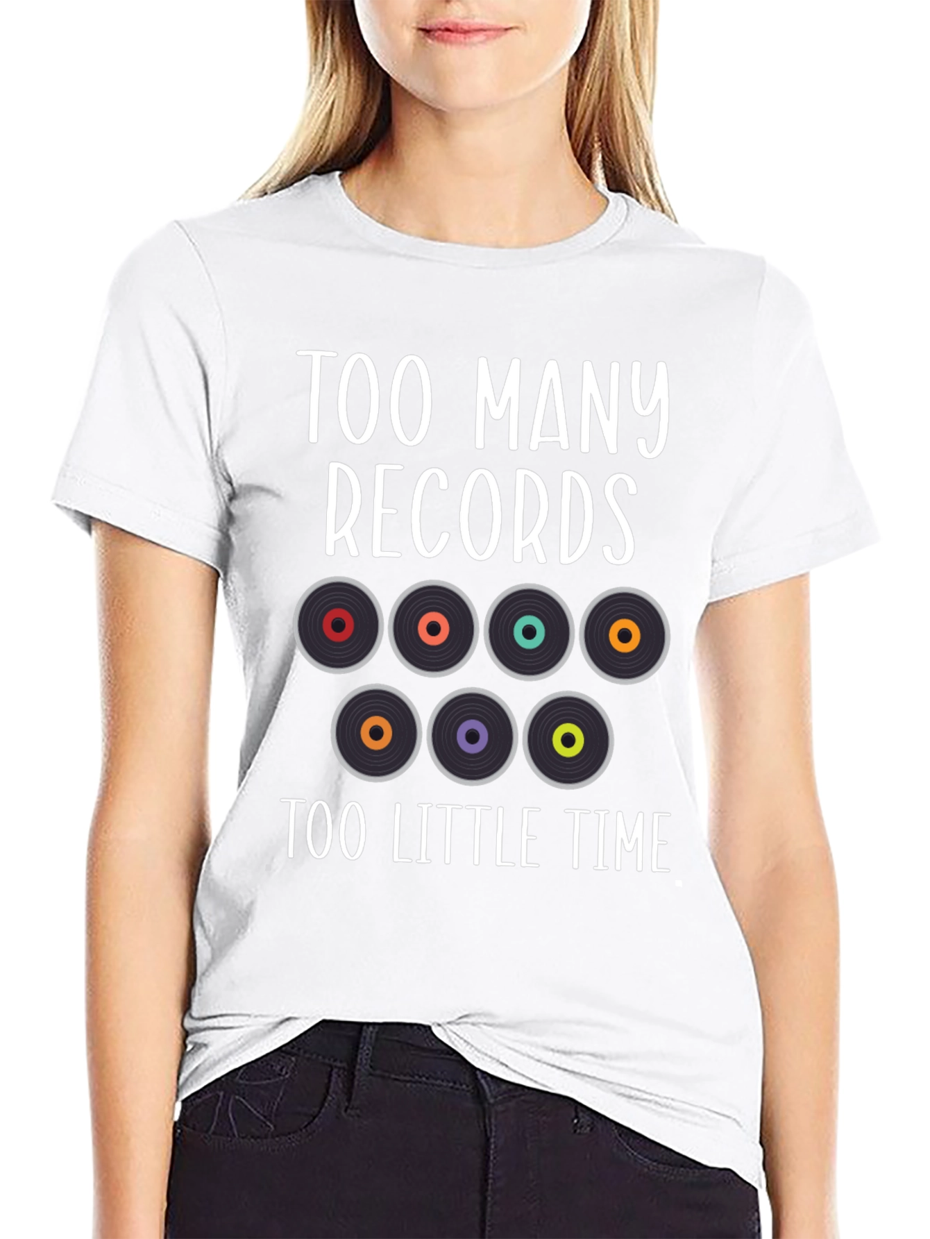 Too Many Records Graphic T-Shirt