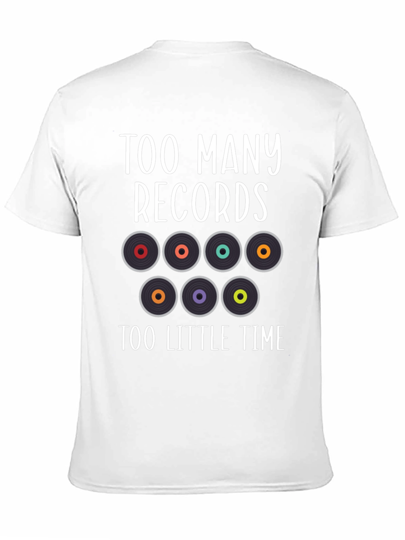 Too Many Records Graphic T-Shirt
