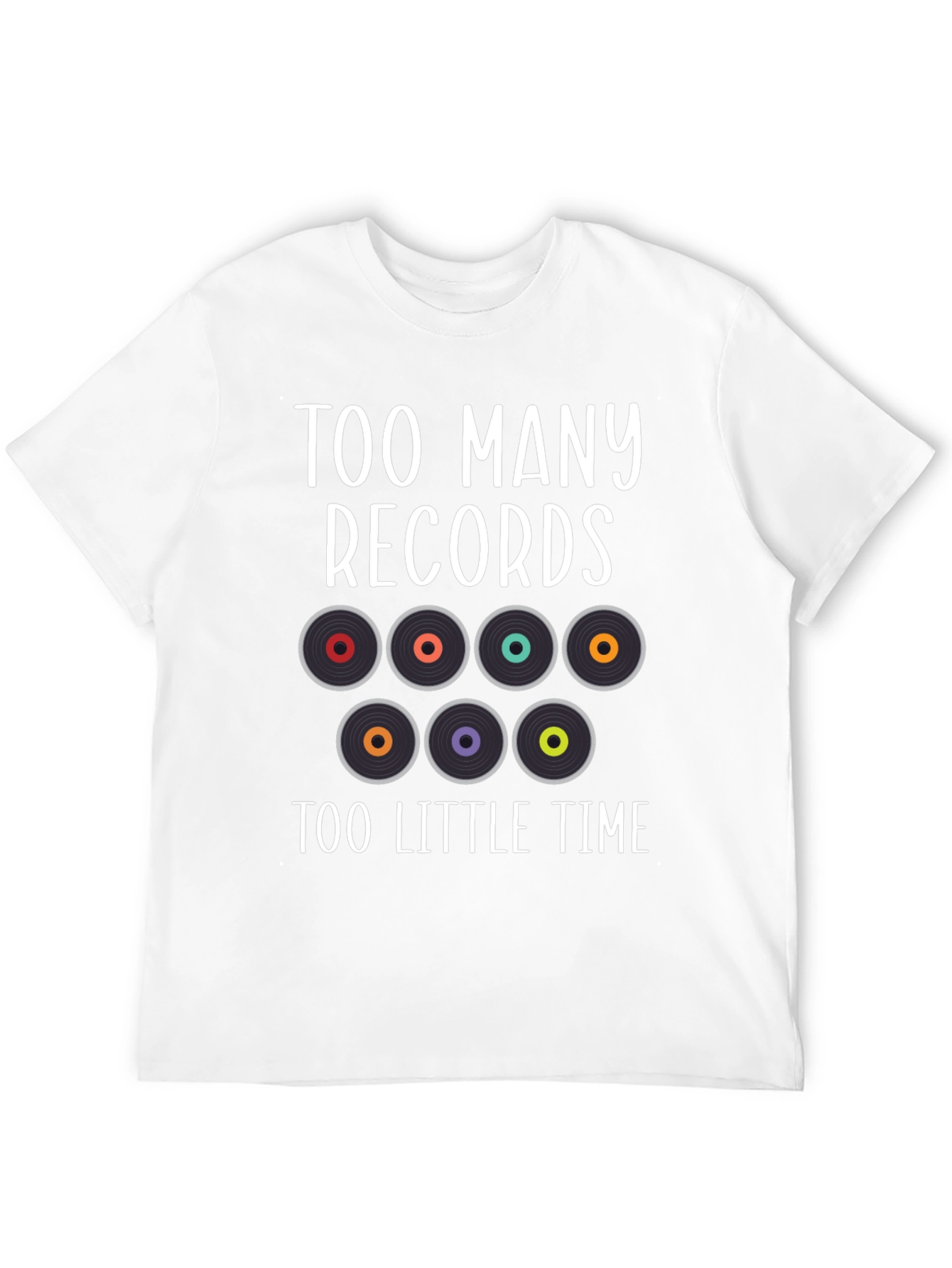 Too Many Records Graphic T-Shirt