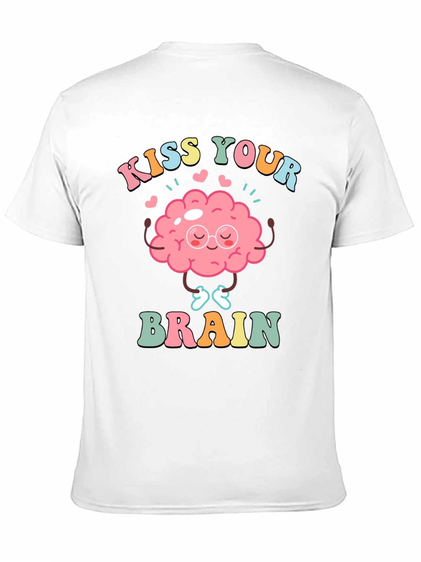 Kiss Your Brain T-Shirt - Mental Health Tee