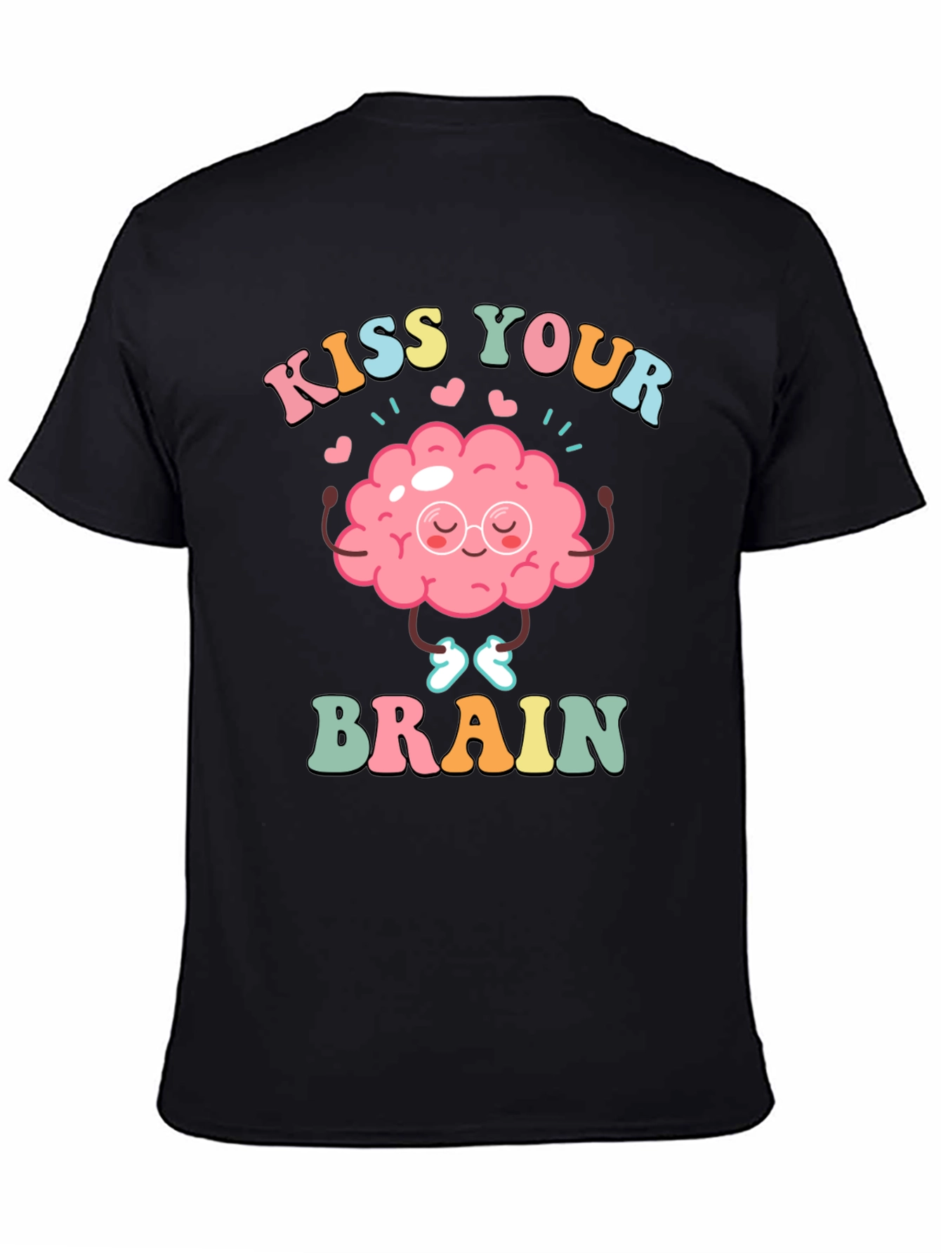 Kiss Your Brain T-Shirt - Mental Health Tee